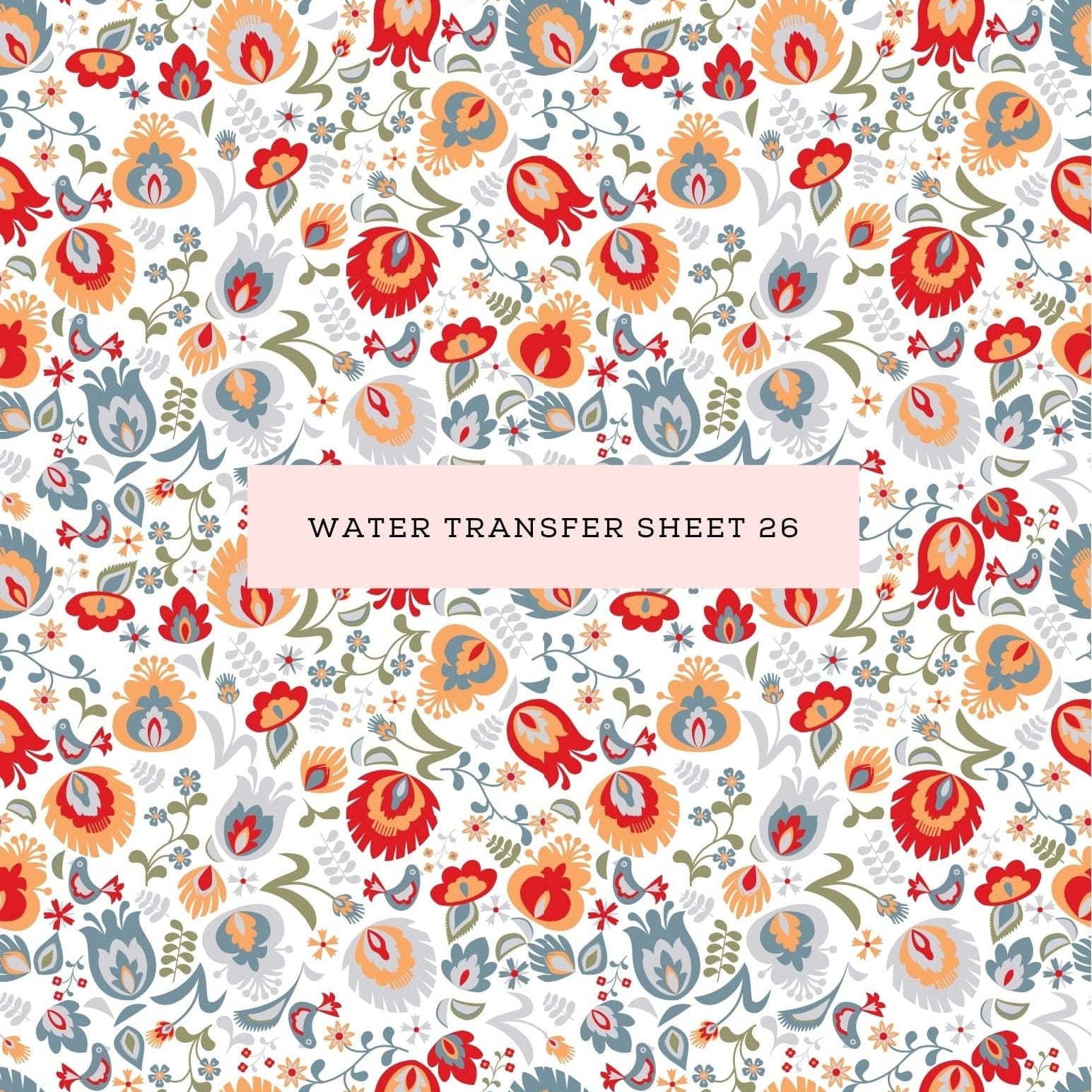 kitandco.com.au Water Transfer Water Transfer Sheet 26