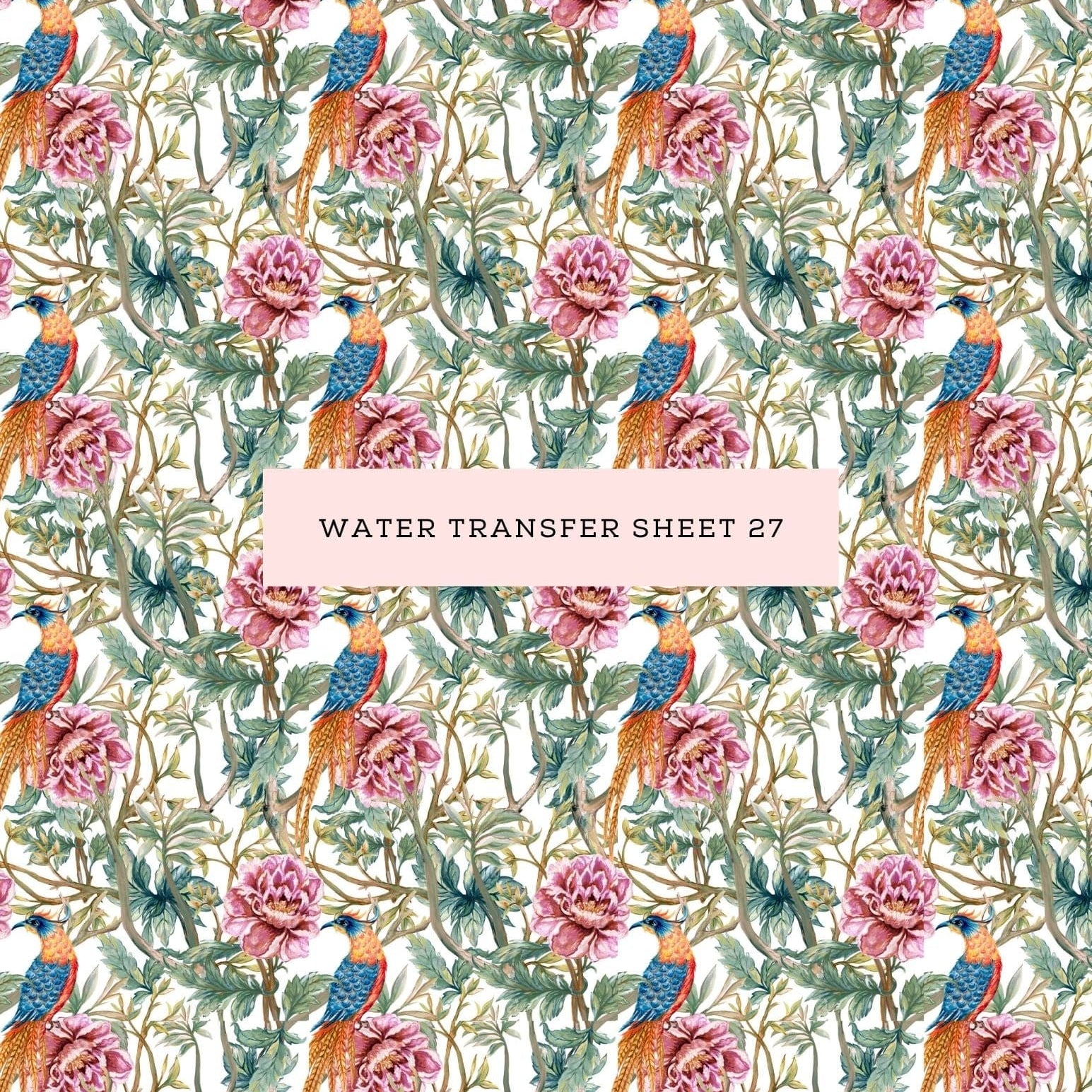 kitandco.com.au Water Transfer Water Transfer Sheet 27