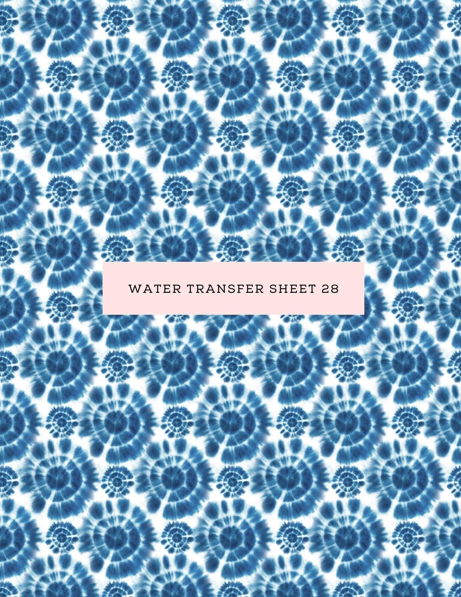 kitandco.com.au Water Transfer Water Transfer Sheet 28