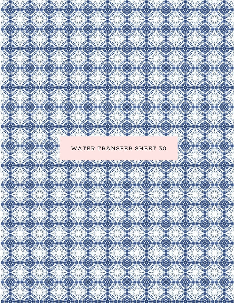 kitandco.com.au Water Transfer Water Transfer Sheet 30