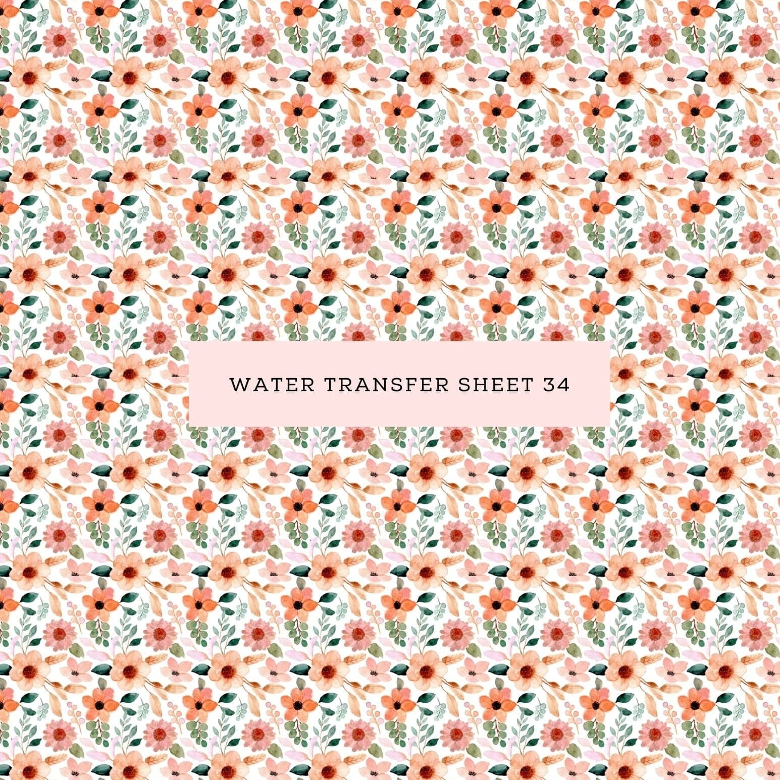 kitandco.com.au Water Transfer Water Transfer Sheet 34