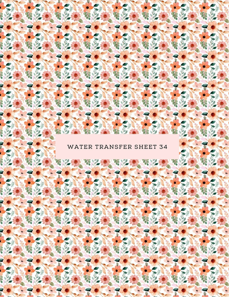 kitandco.com.au Water Transfer Water Transfer Sheet 34