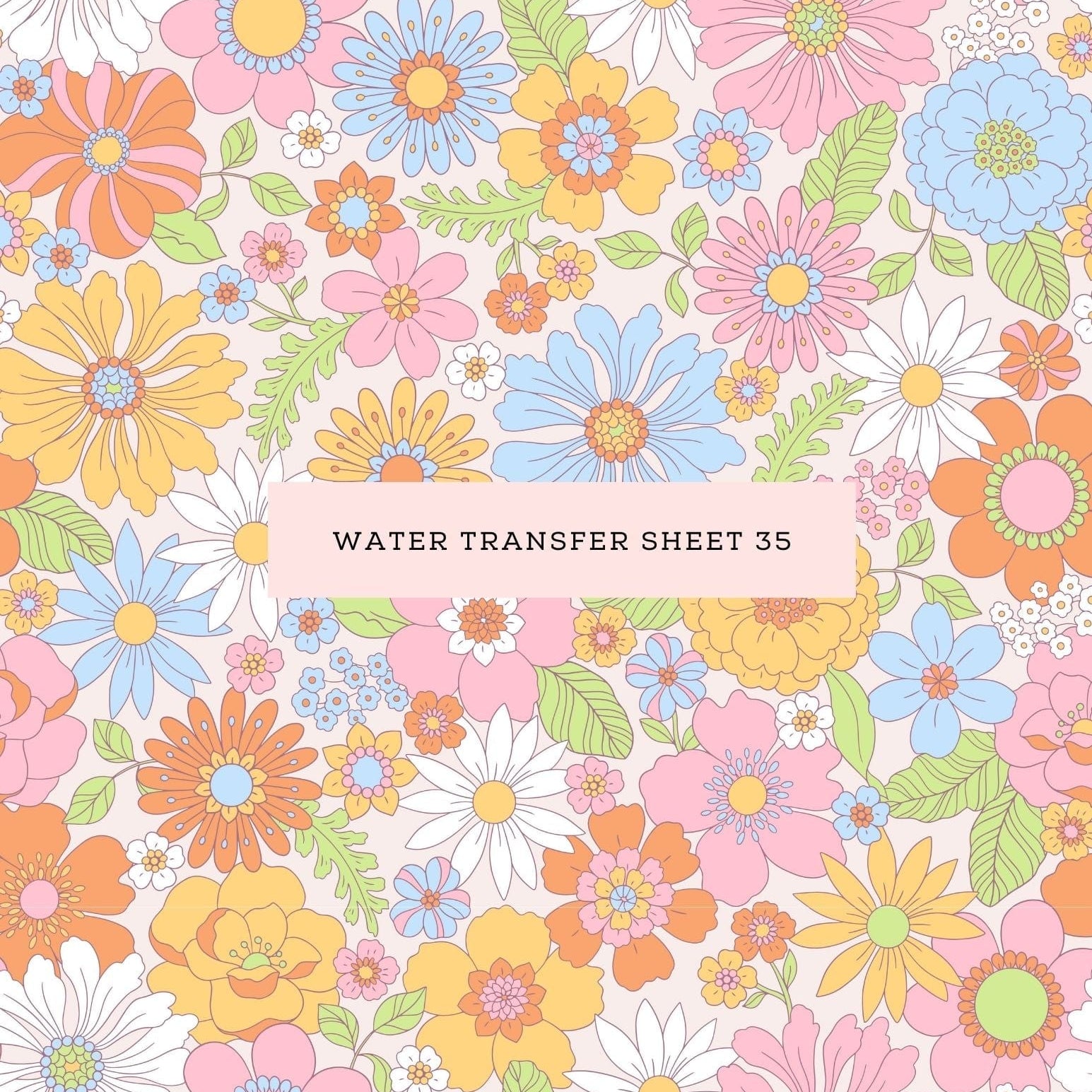 kitandco.com.au Water Transfer Water Transfer Sheet 35