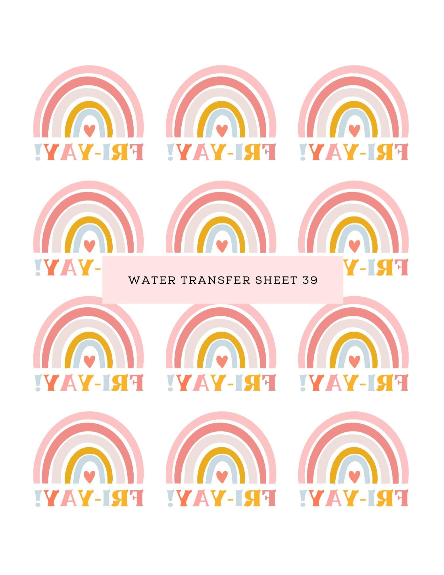 kitandco.com.au Water Transfer Water Transfer Sheet 39