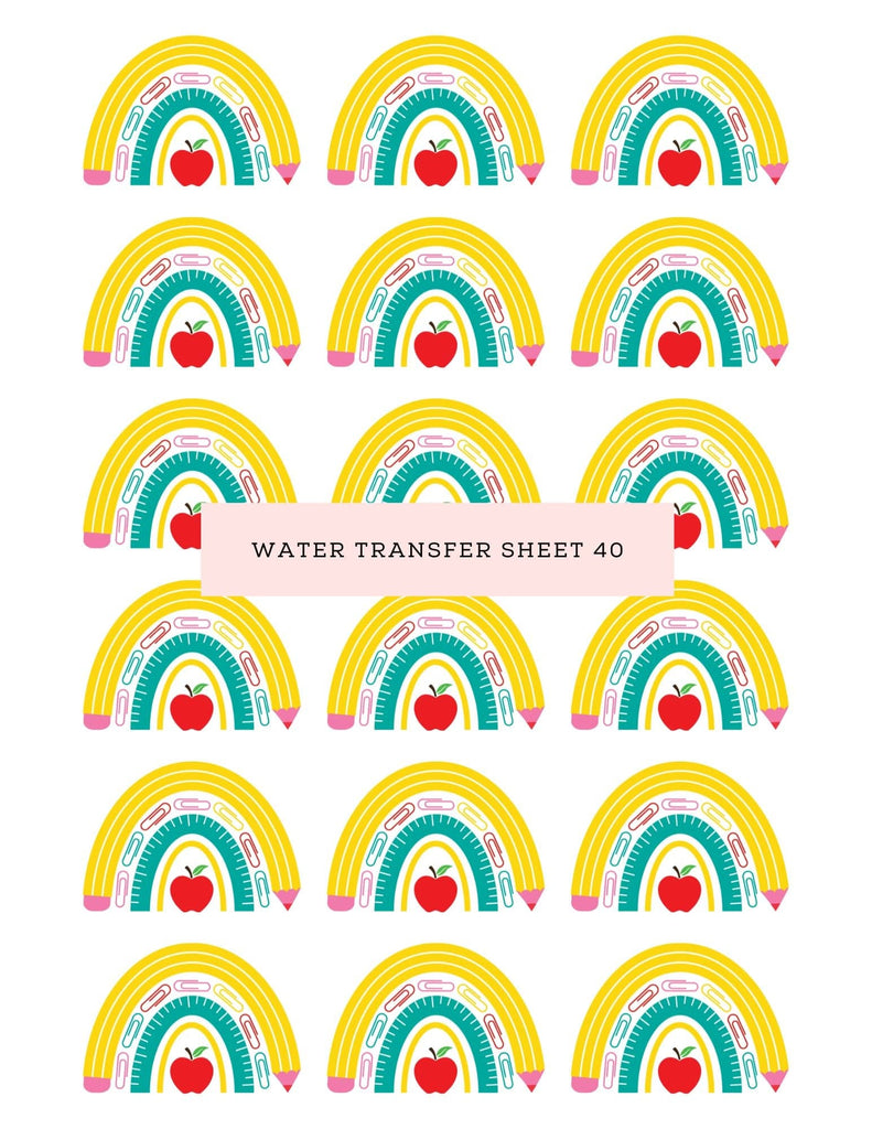 kitandco.com.au Water Transfer Water Transfer Sheet 40