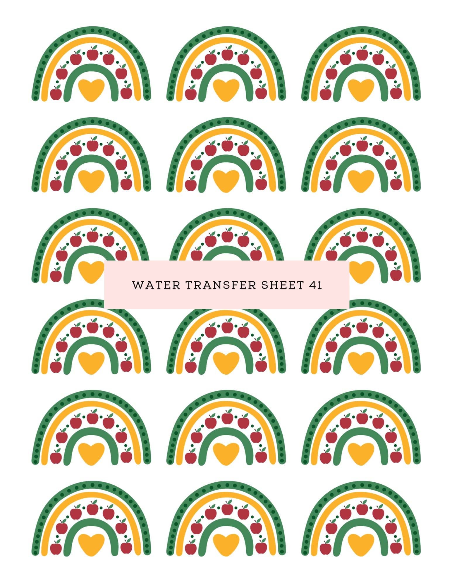 kitandco.com.au Water Transfer Water Transfer Sheet 41