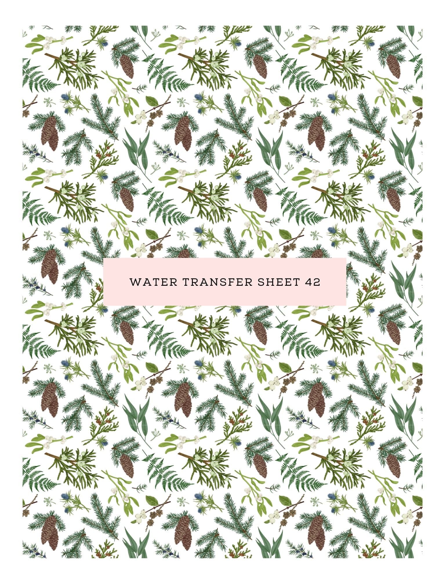 kitandco.com.au Water Transfer Water Transfer Sheet 42