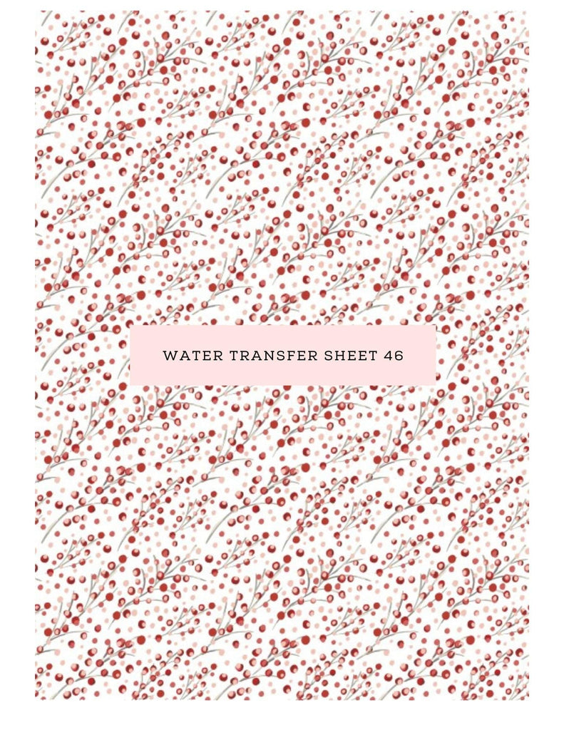 kitandco.com.au Water Transfer Water Transfer Sheet 46