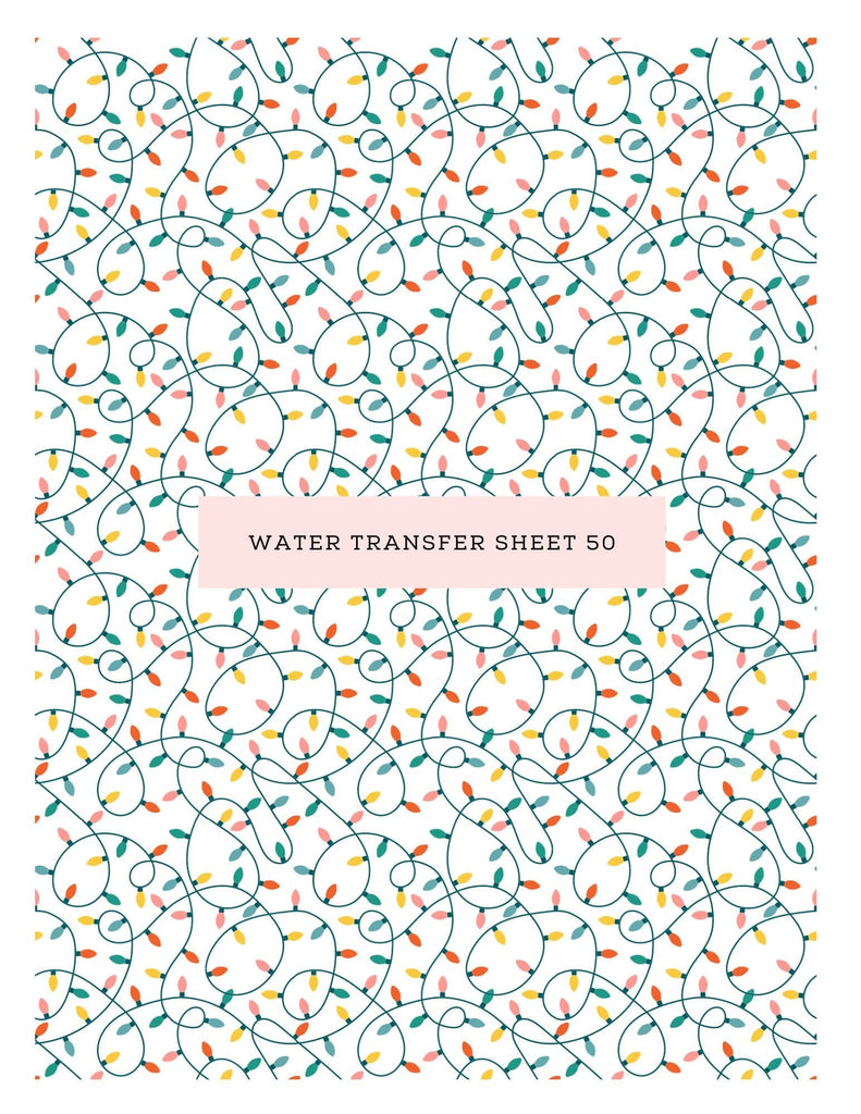 kitandco.com.au Water Transfer Water Transfer Sheet 50