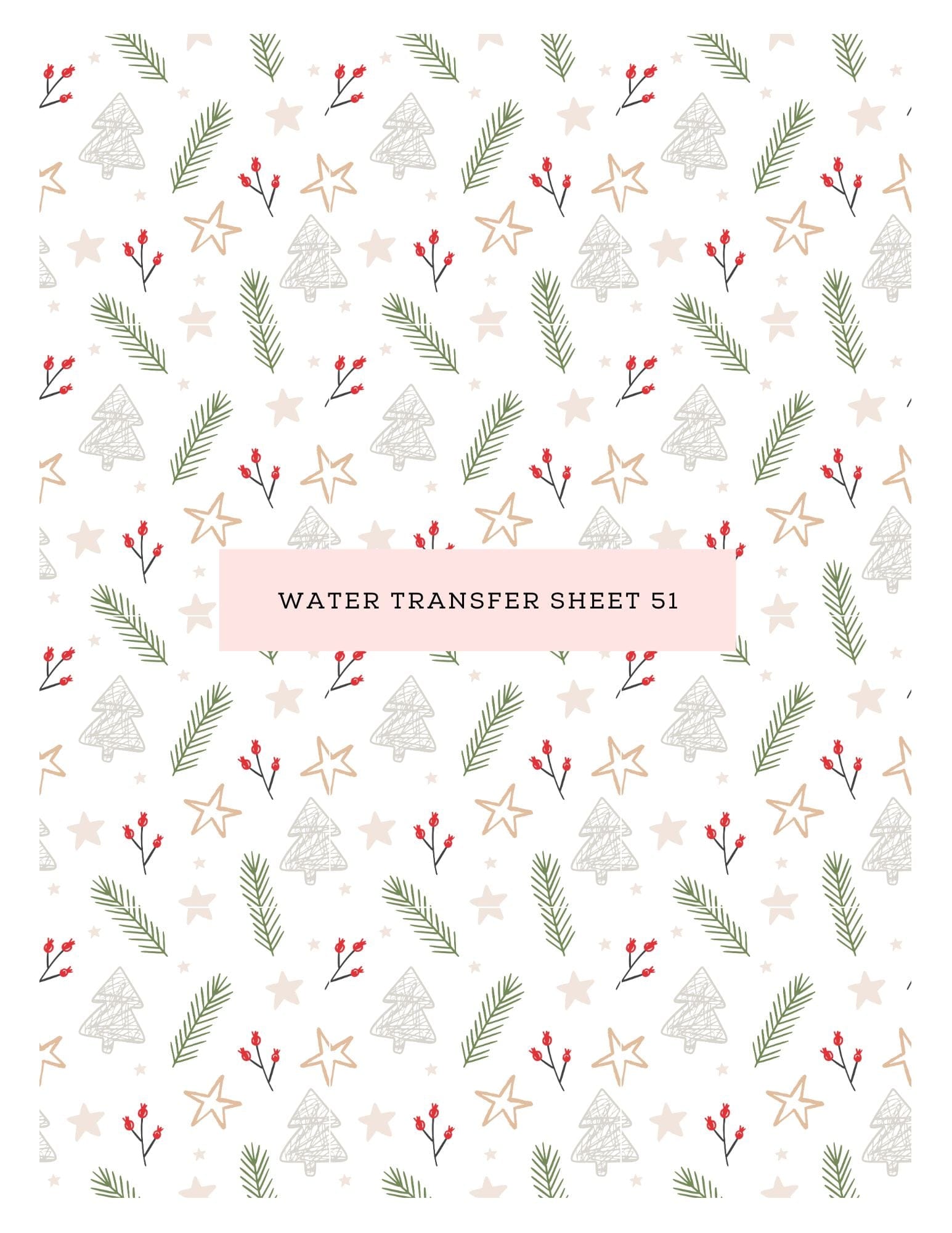 kitandco.com.au Water Transfer Water Transfer Sheet 51