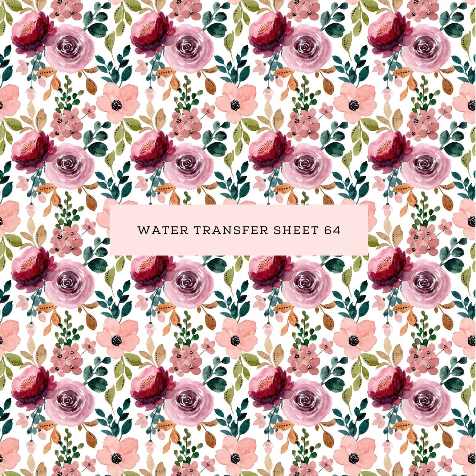 kitandco.com.au Water Transfer Water Transfer Sheet 64