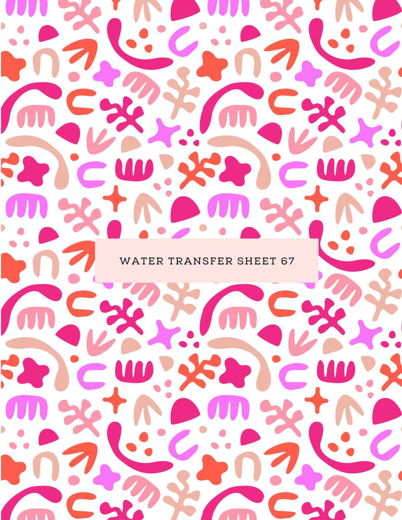 kitandco.com.au Water Transfer Water Transfer Sheet 67