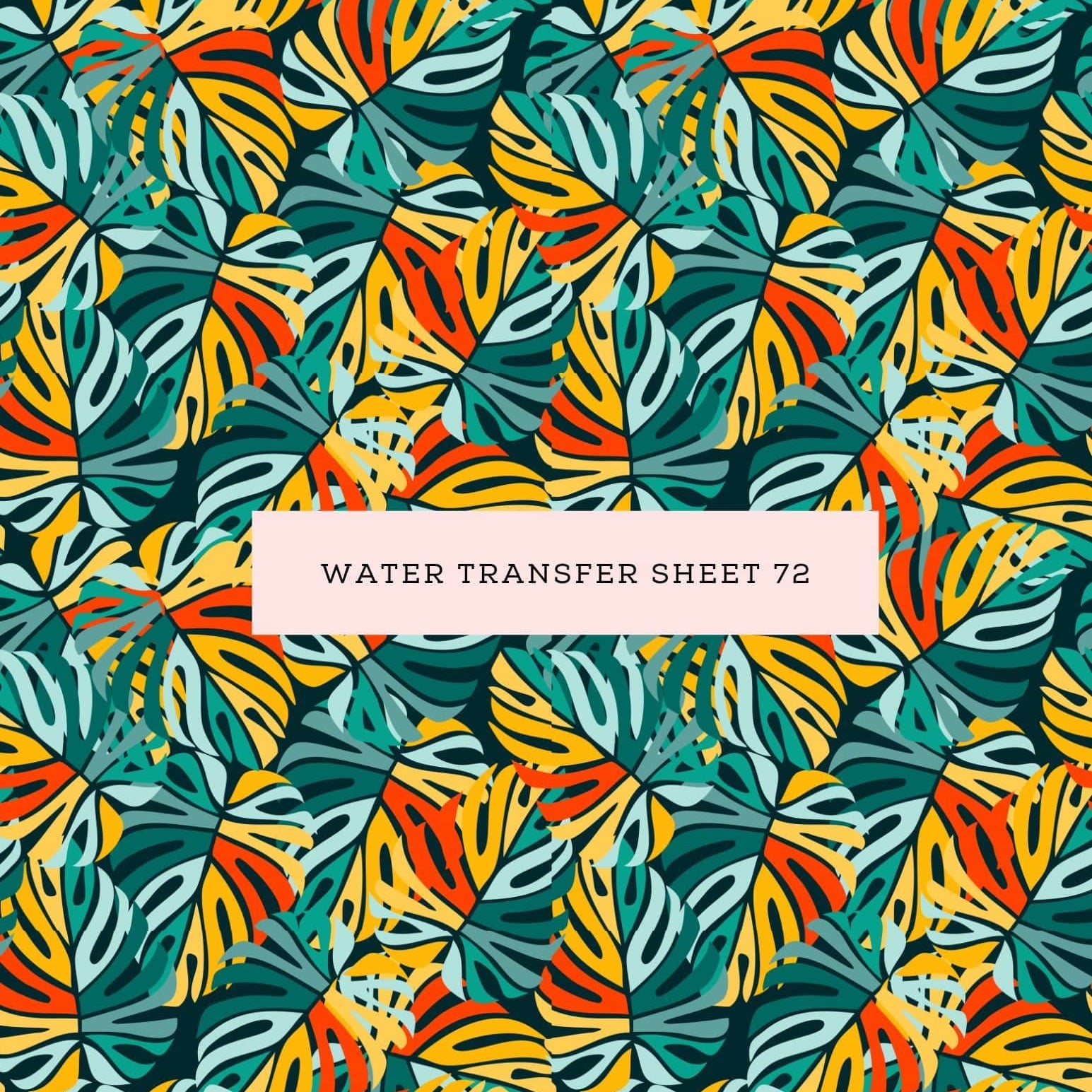 kitandco.com.au Water Transfer Water Transfer Sheet 72