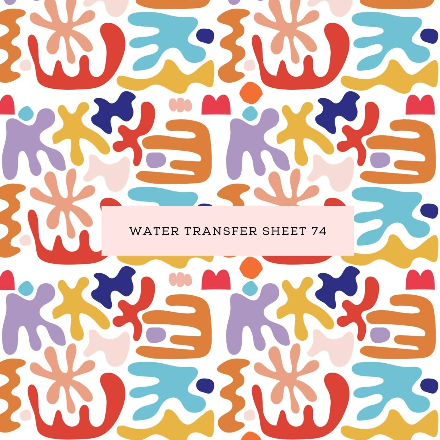 kitandco.com.au Water Transfer Water Transfer Sheet 74