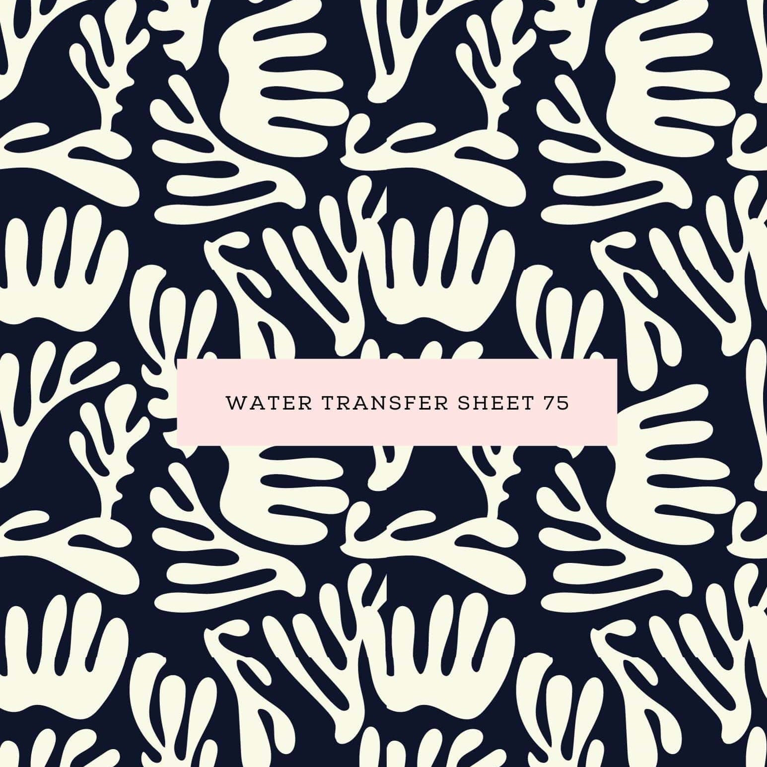 kitandco.com.au Water Transfer Water Transfer Sheet 75