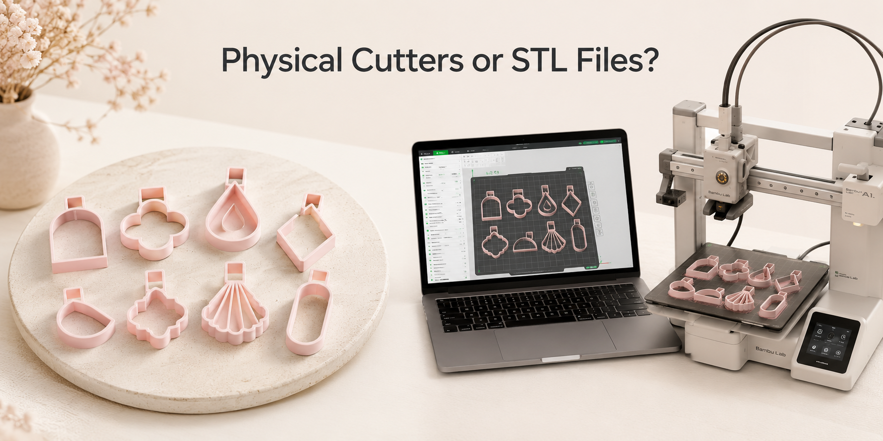 Physical Polymer Clay Cutters vs STL Files: Which Option Is Right for You?