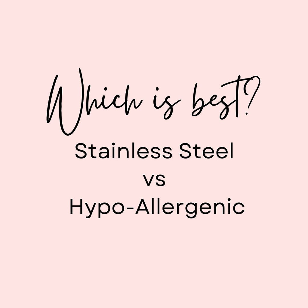 Hypoallergenic vs Stainless Steel Earring Posts