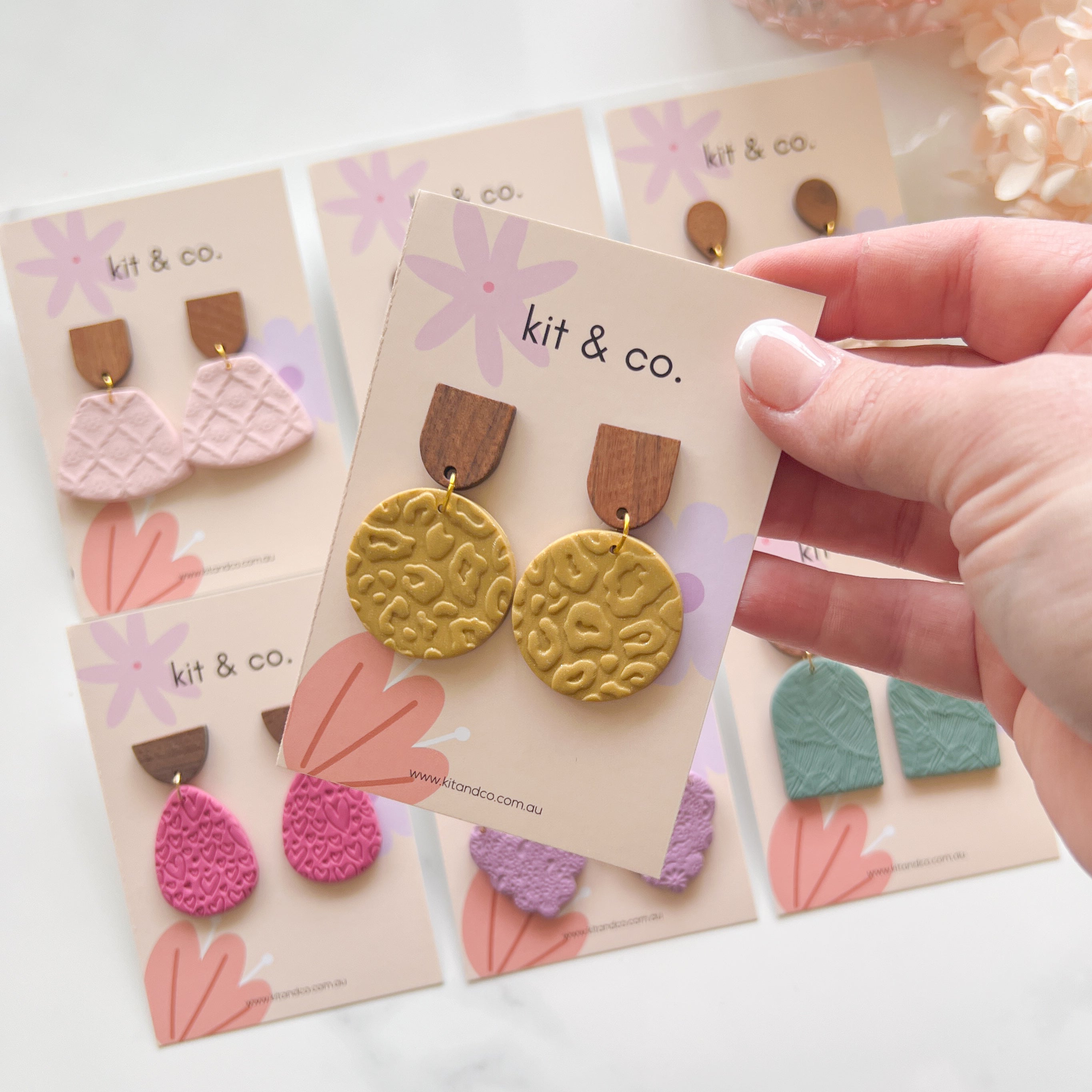 Wooden Earring Findings