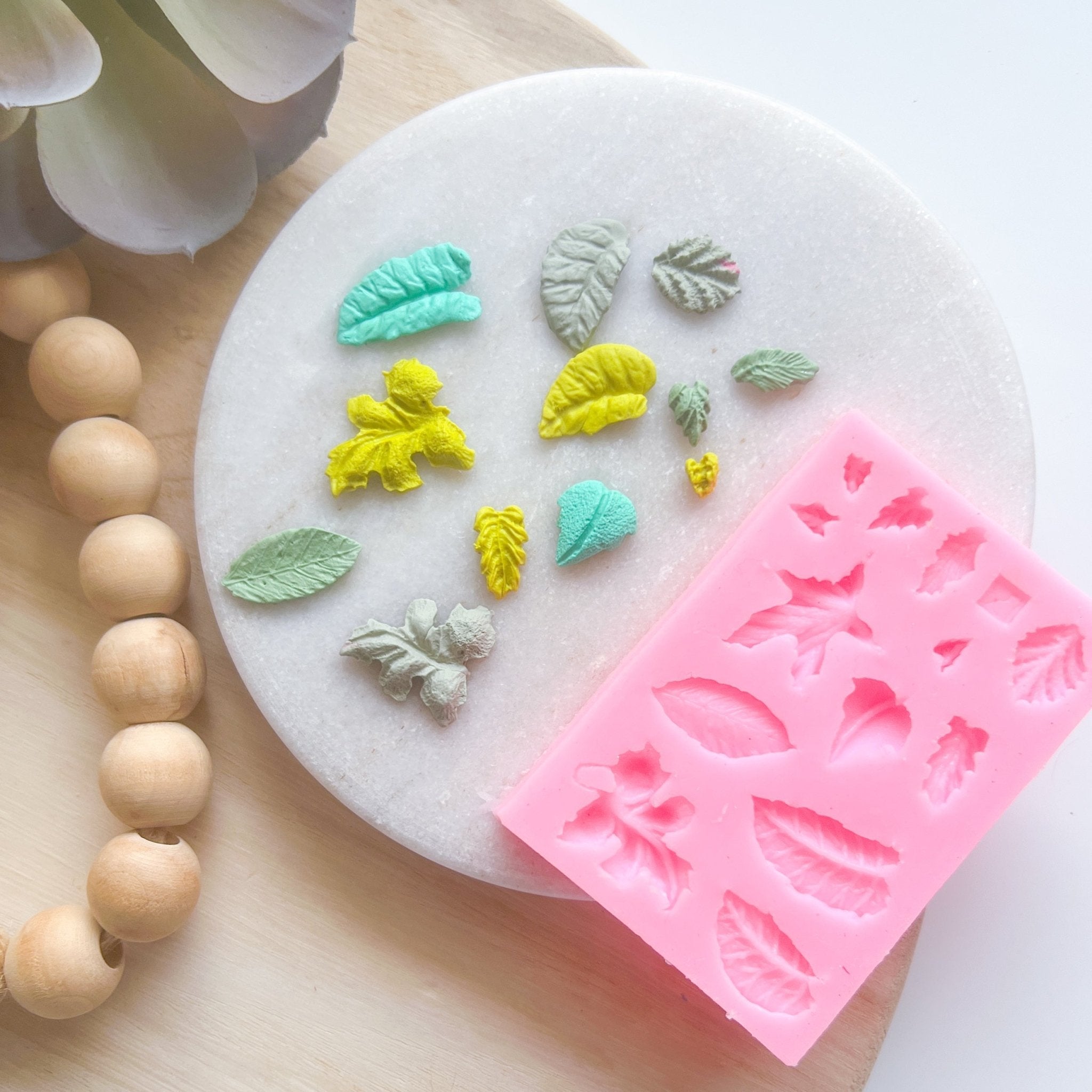 "Leaf Collection 3" - Silicone Mould - Kit & Co.Mould