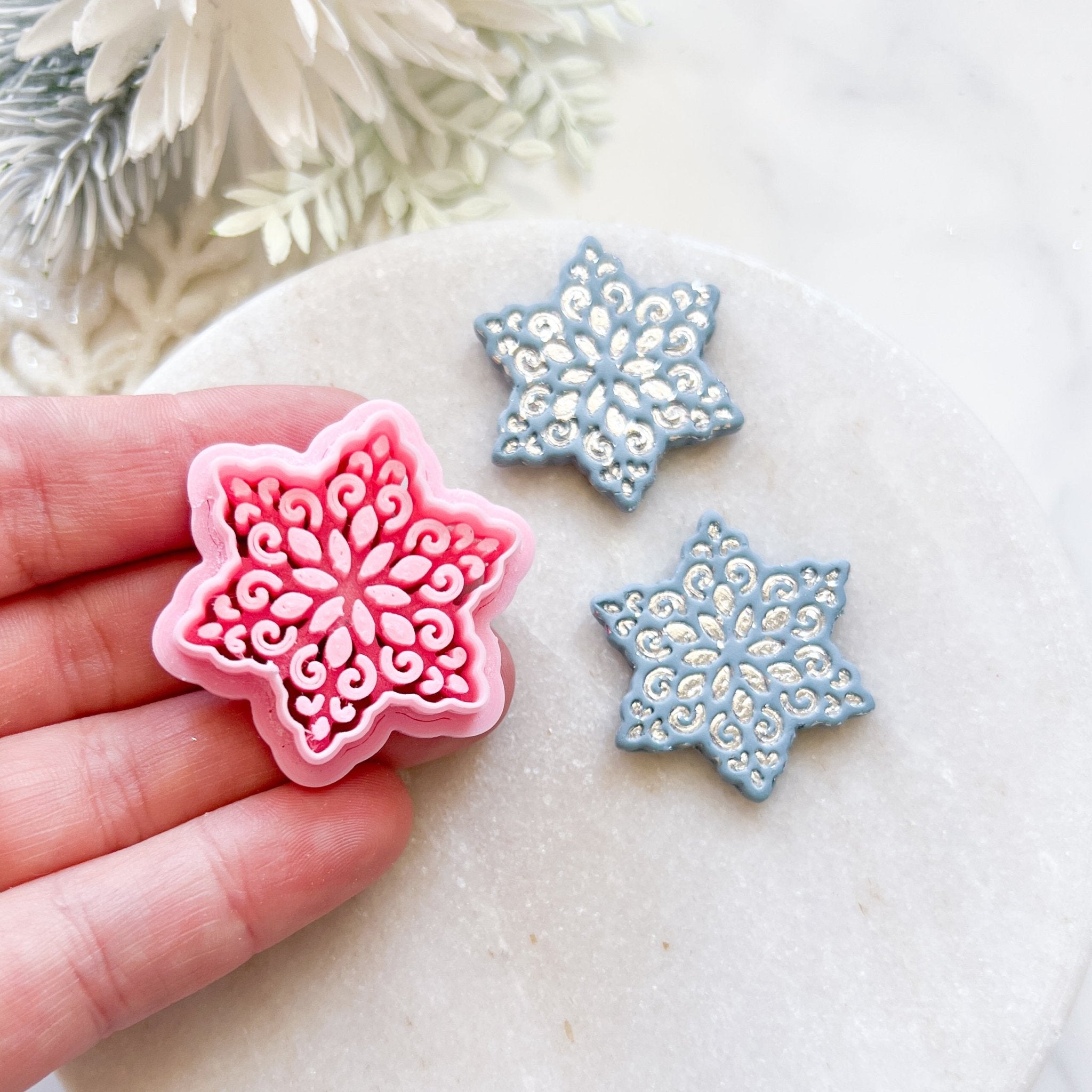 "Snowflake 2" Clay Cutter - Kit & Co.Cutter