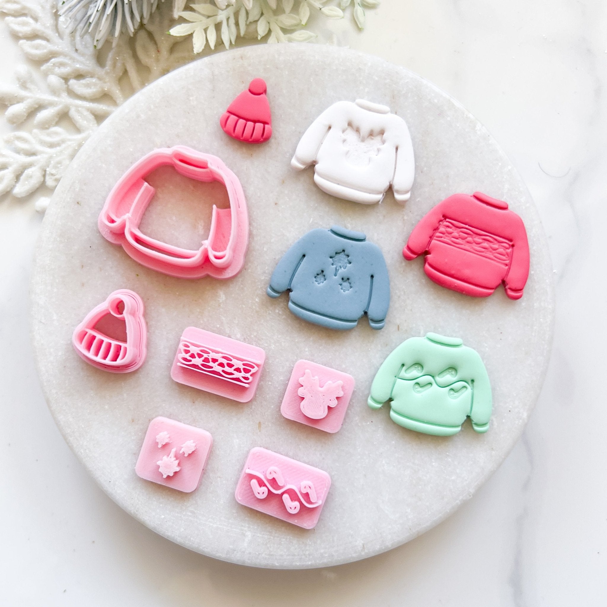 "Sweater Set" - Clay Cutter Set (6pc) - Kit & Co.Cutter