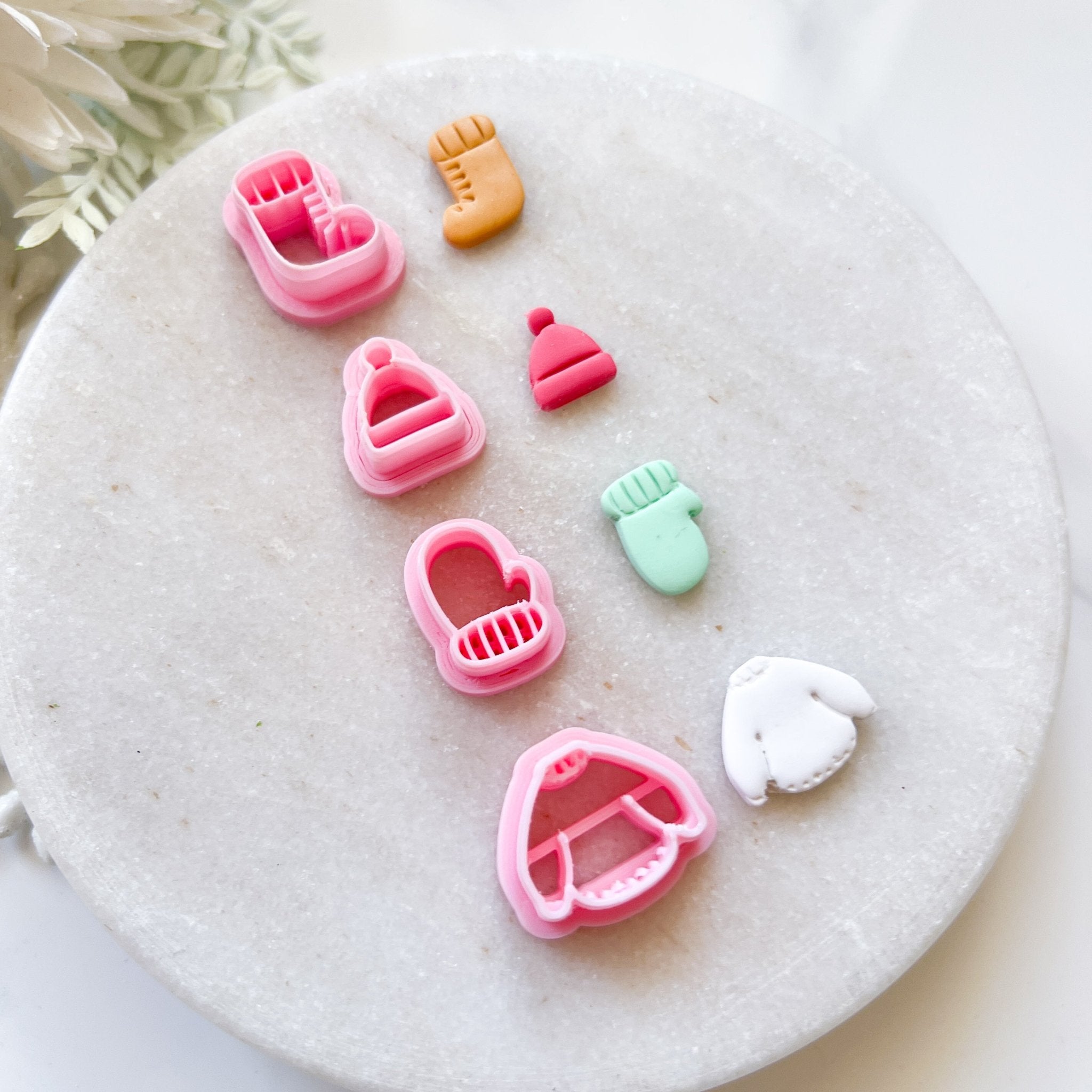 Christmas Stud Set - Winter (4pc) - Kit & Co.Cutter