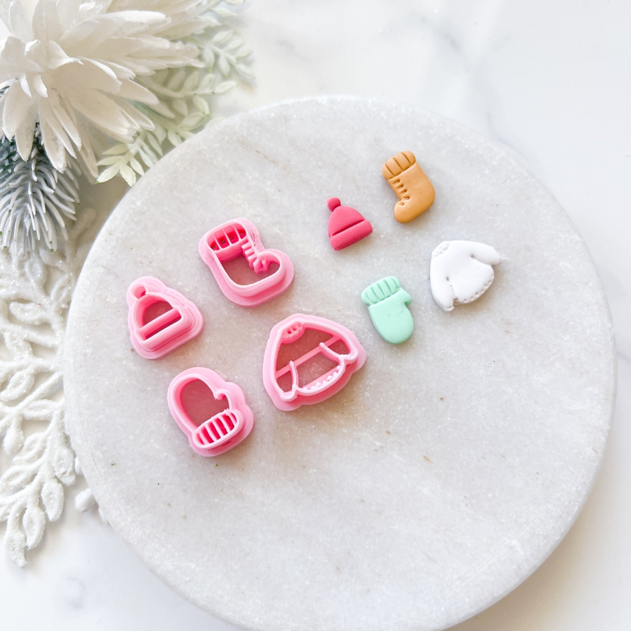 Christmas Stud Set - Winter (4pc) - Kit & Co.Cutter