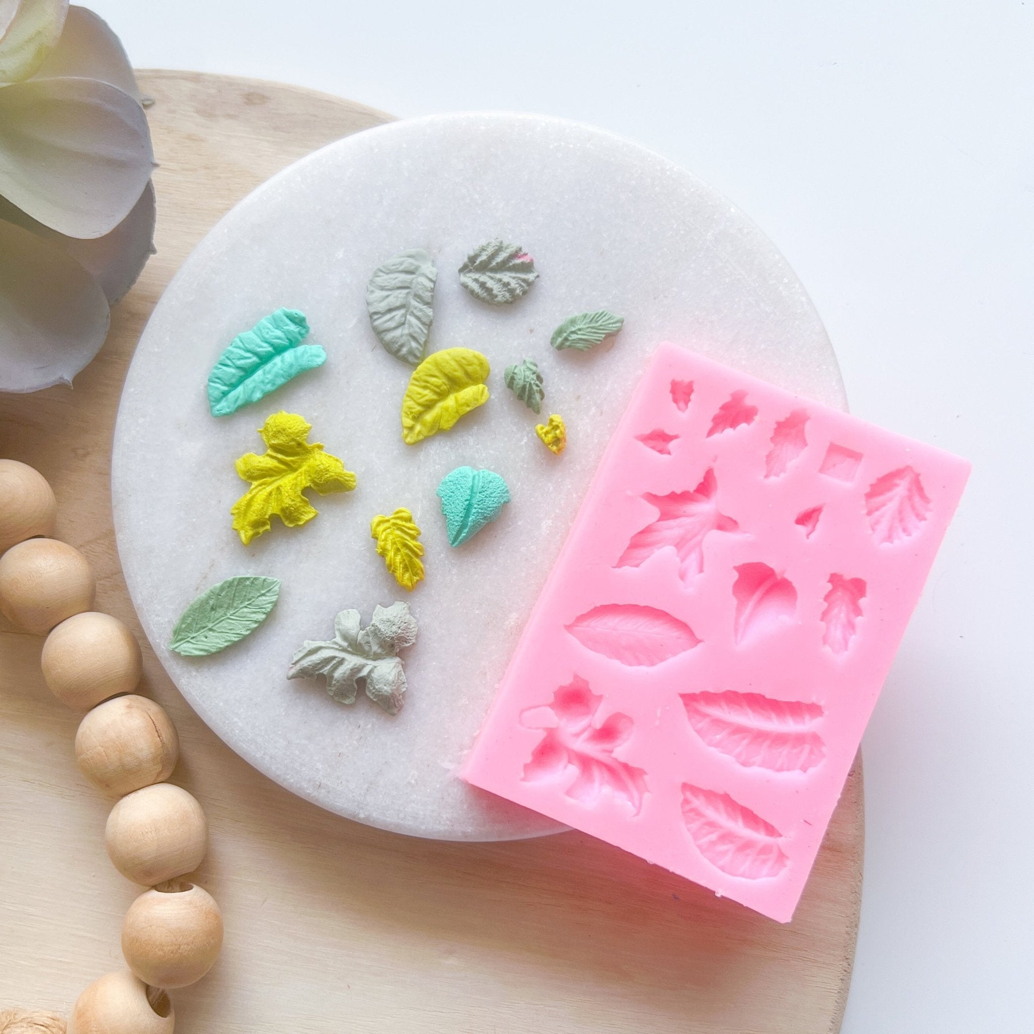 "Leaf Collection 3" - Silicone Mould - Kit & Co.Mould