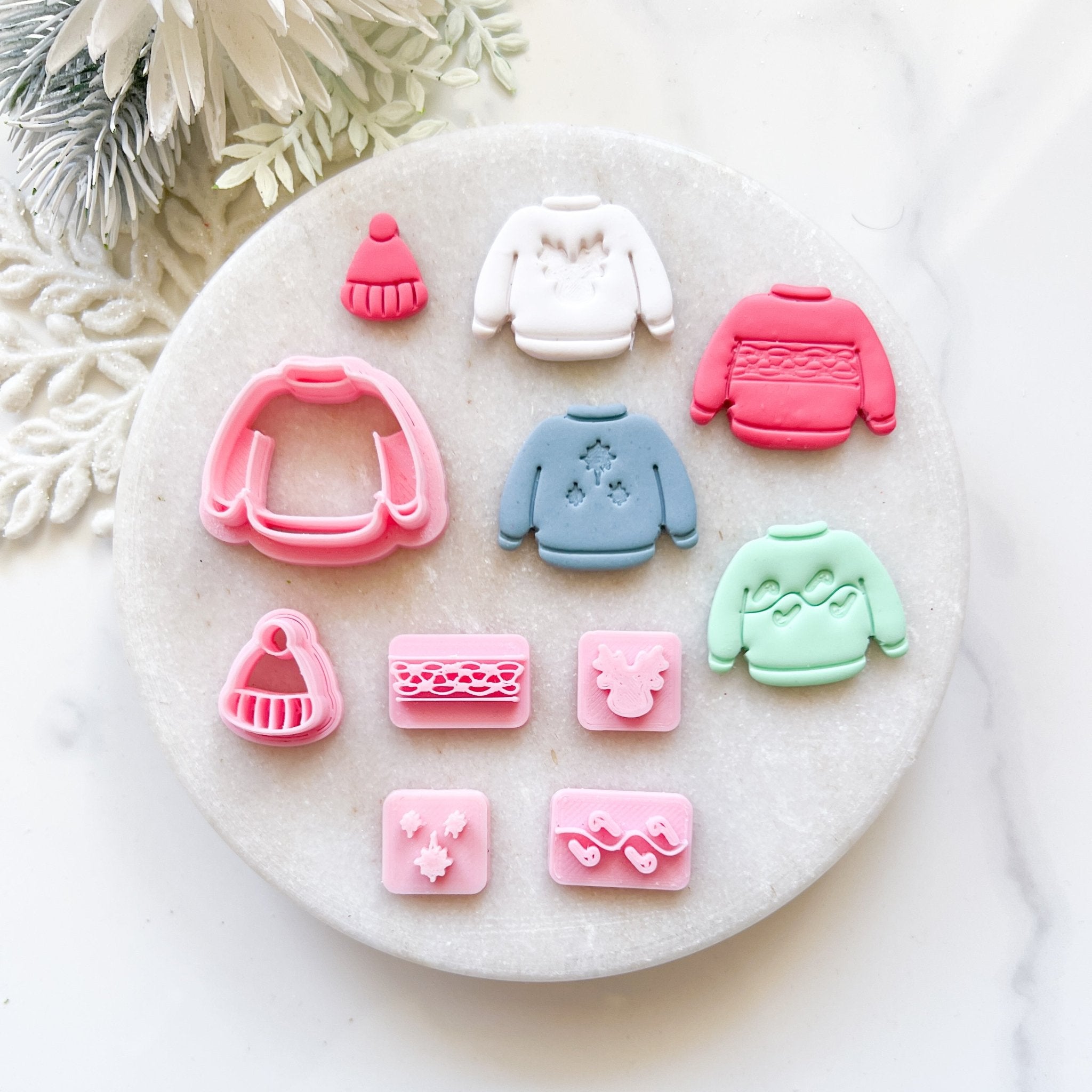 "Sweater Set" - Clay Cutter Set (6pc) - Kit & Co.Cutter