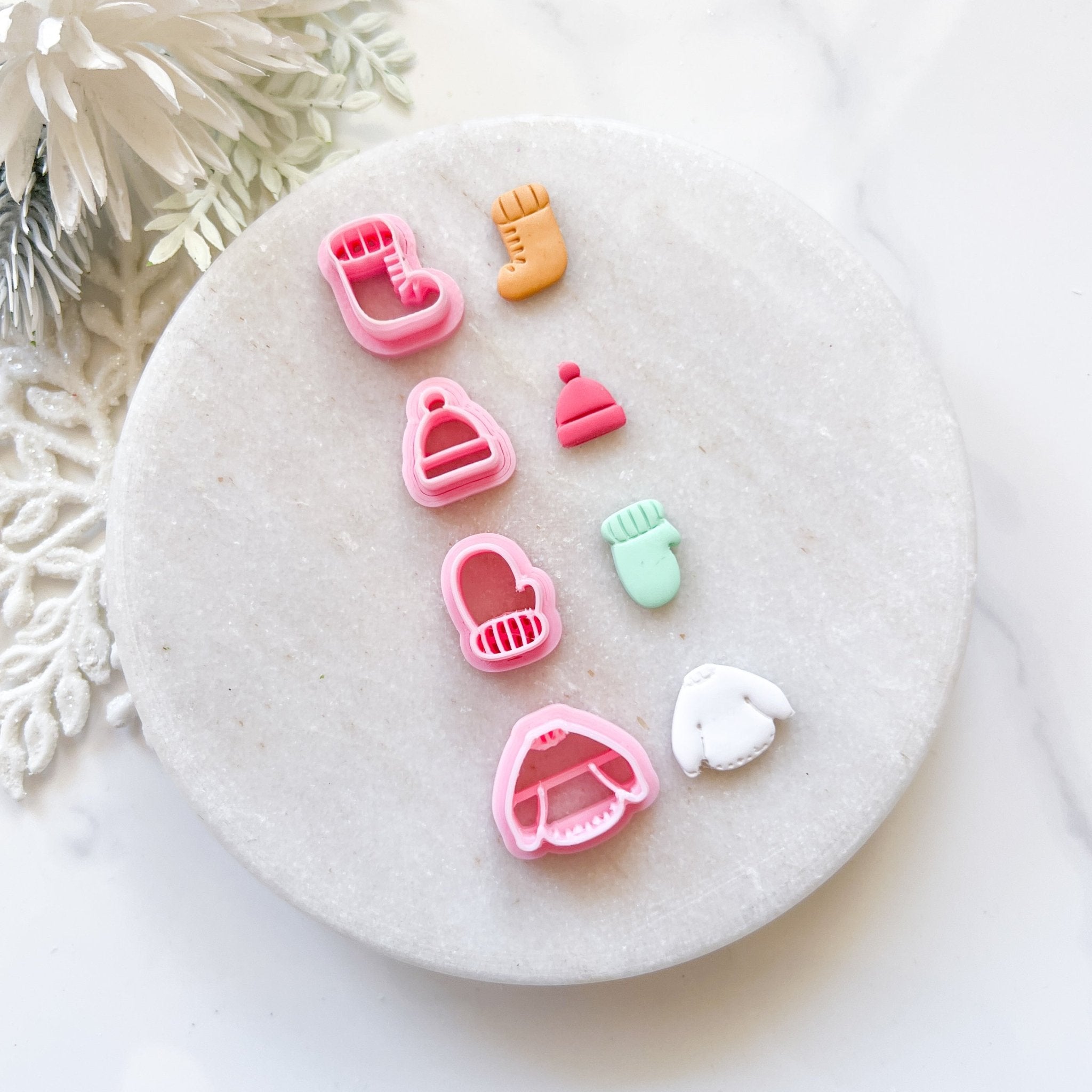 Christmas Stud Set - Winter (4pc) - Kit & Co.Cutter