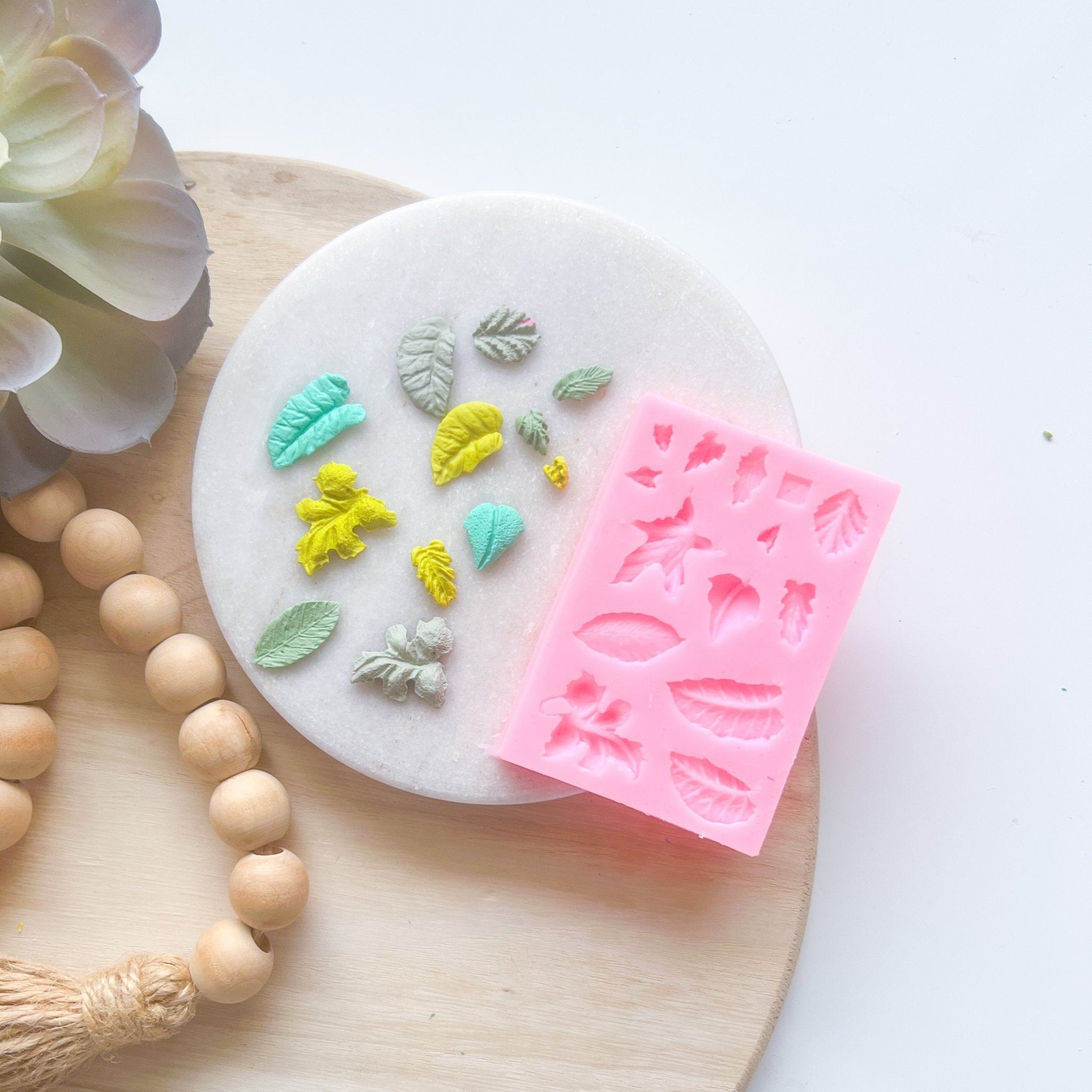"Leaf Collection 3" - Silicone Mould - Kit & Co.Mould