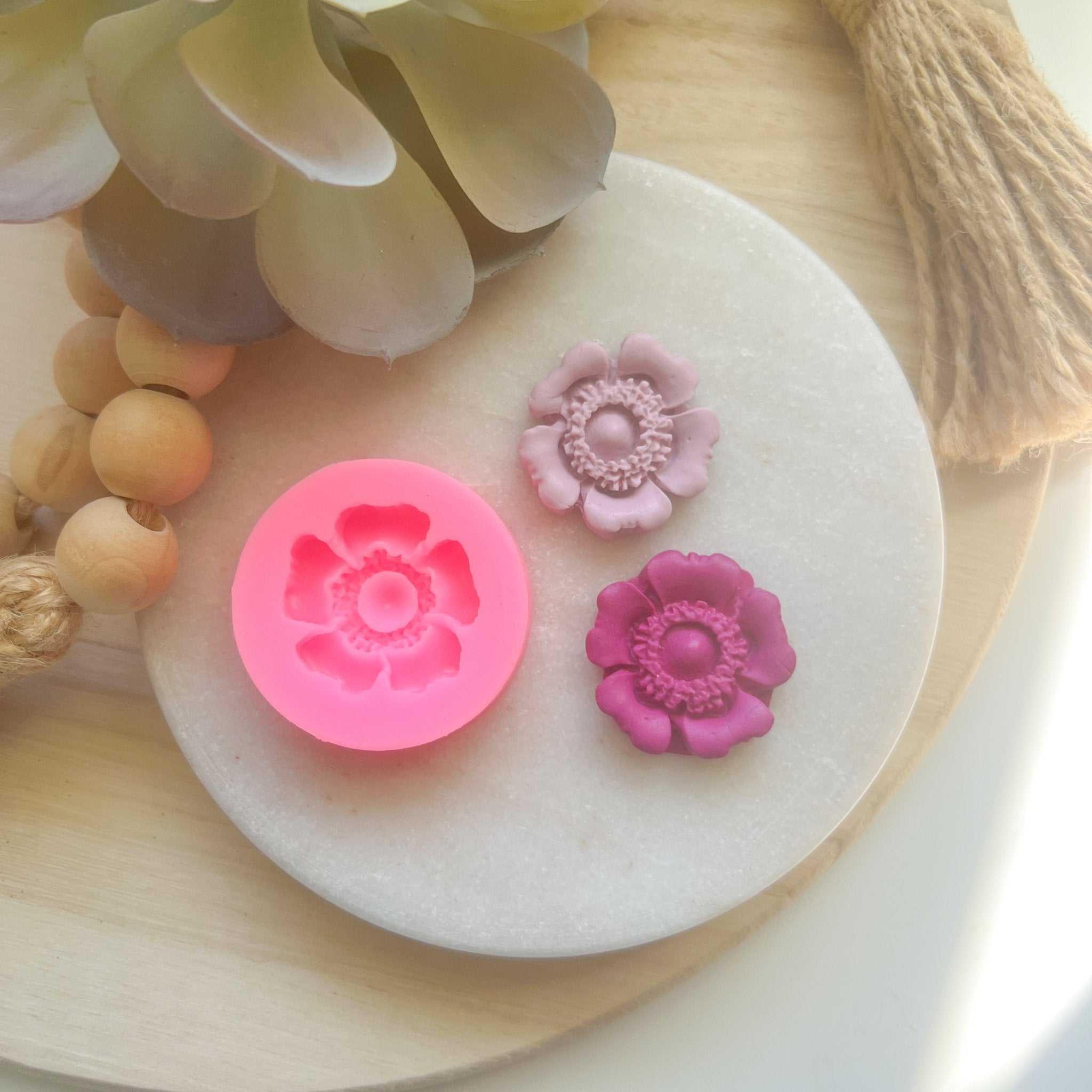 “Single Poppy" - Silicone Mould - Kit & Co.Mould