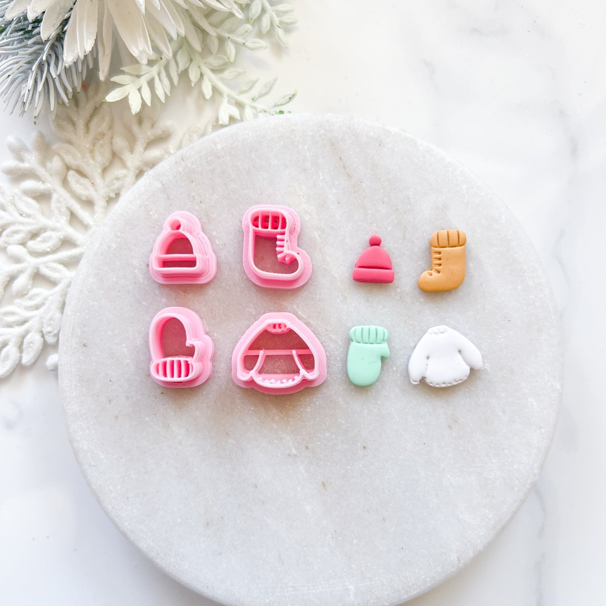 Christmas Stud Set - Winter (4pc) - Kit & Co.Cutter