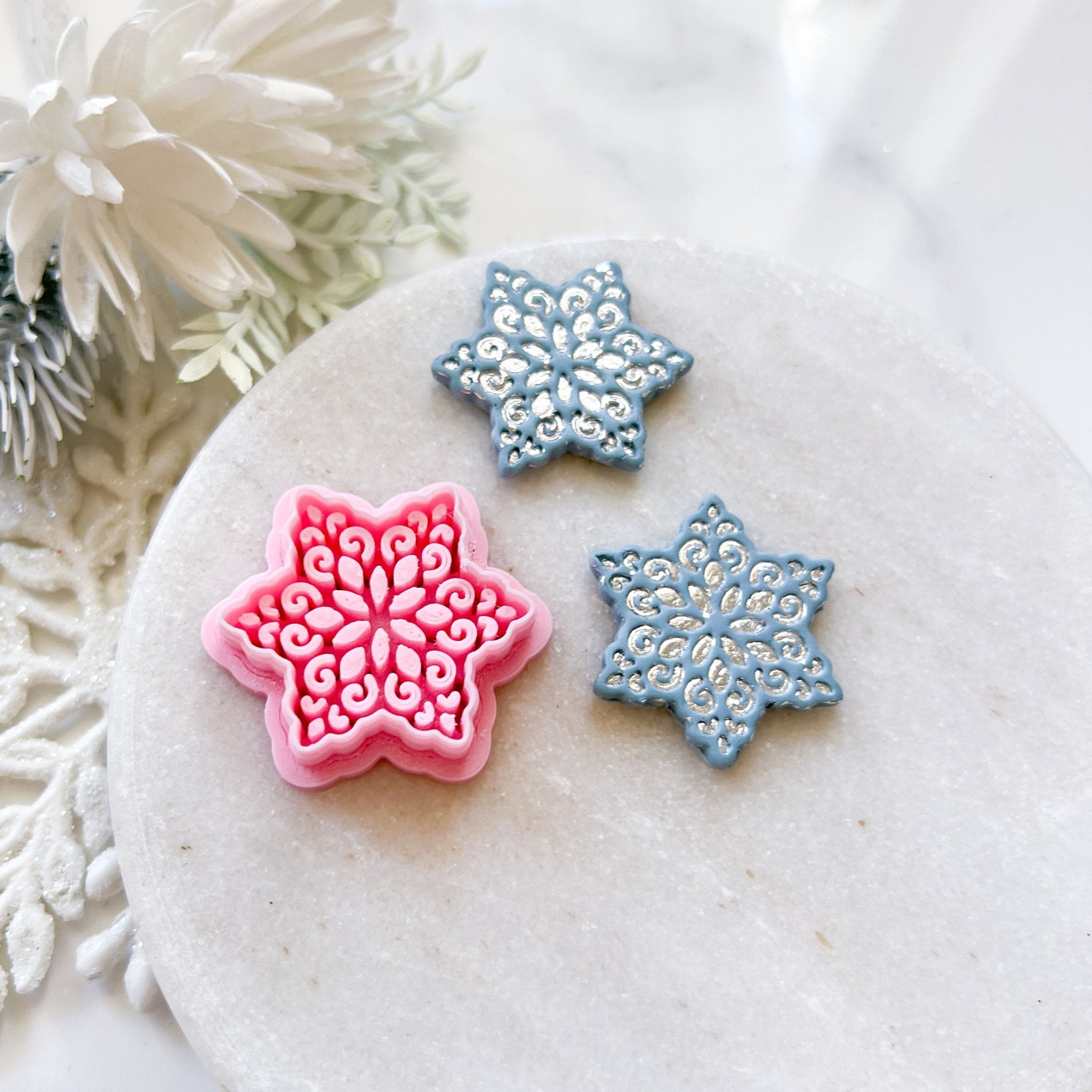"Snowflake 2" Clay Cutter - Kit & Co.Cutter