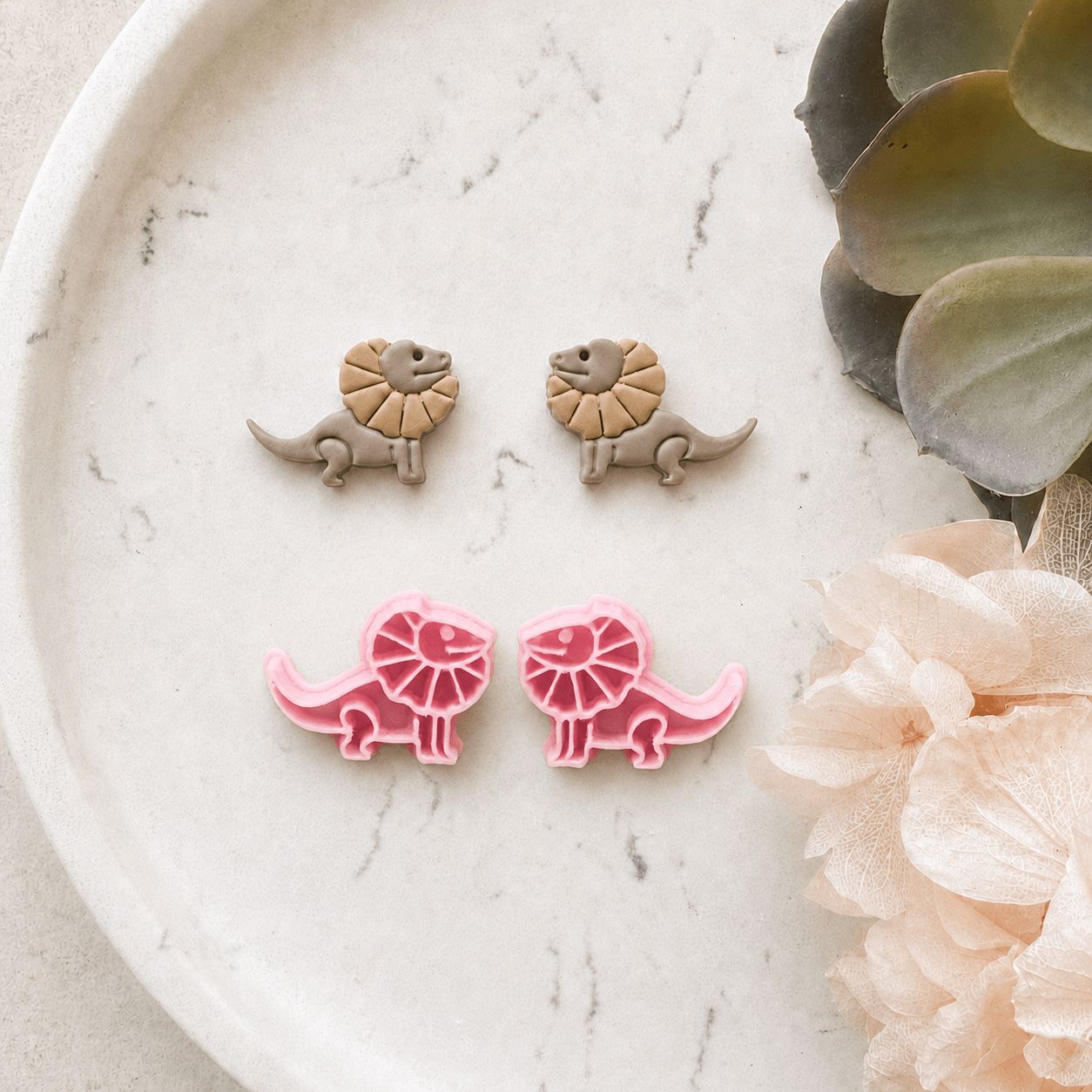 "Frilled Neck Lizard" Clay Cutter - Kit & Co.CutterSingle Cutter