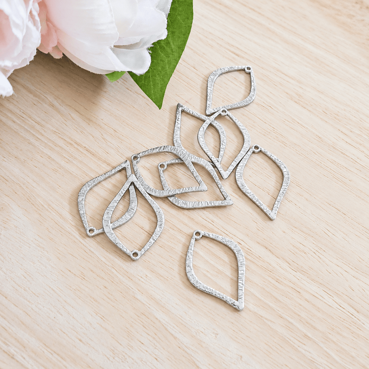 "Carrie" Charm (10pcs) - Choose Colour - Kit & Co.Jewelry FindingsGold