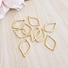 "Carrie" Charm (10pcs) - Choose Colour - Kit & Co.Jewelry FindingsGold