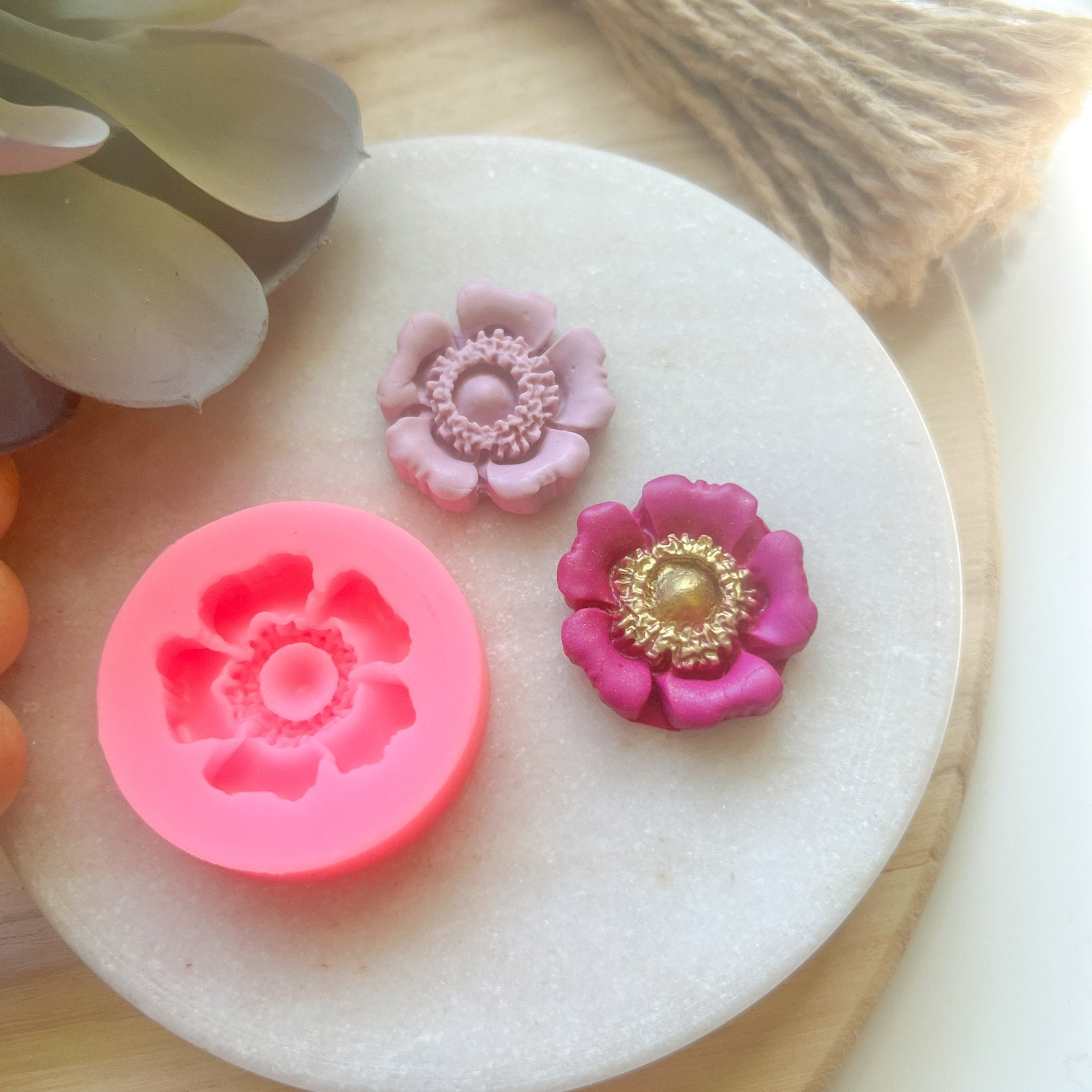 “Single Poppy" - Silicone Mould - Kit & Co.Mould