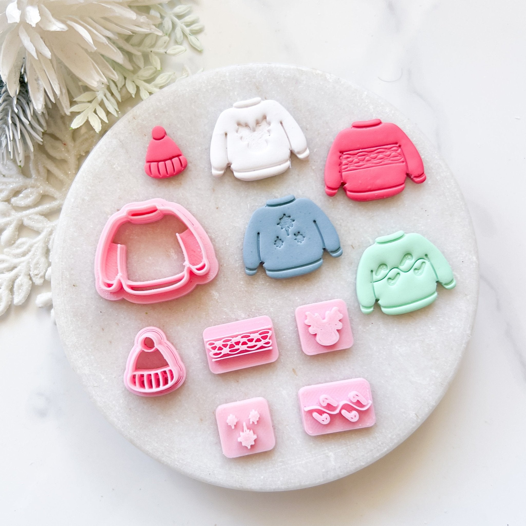 "Sweater Set" - Clay Cutter Set (6pc) - Kit & Co.Cutter