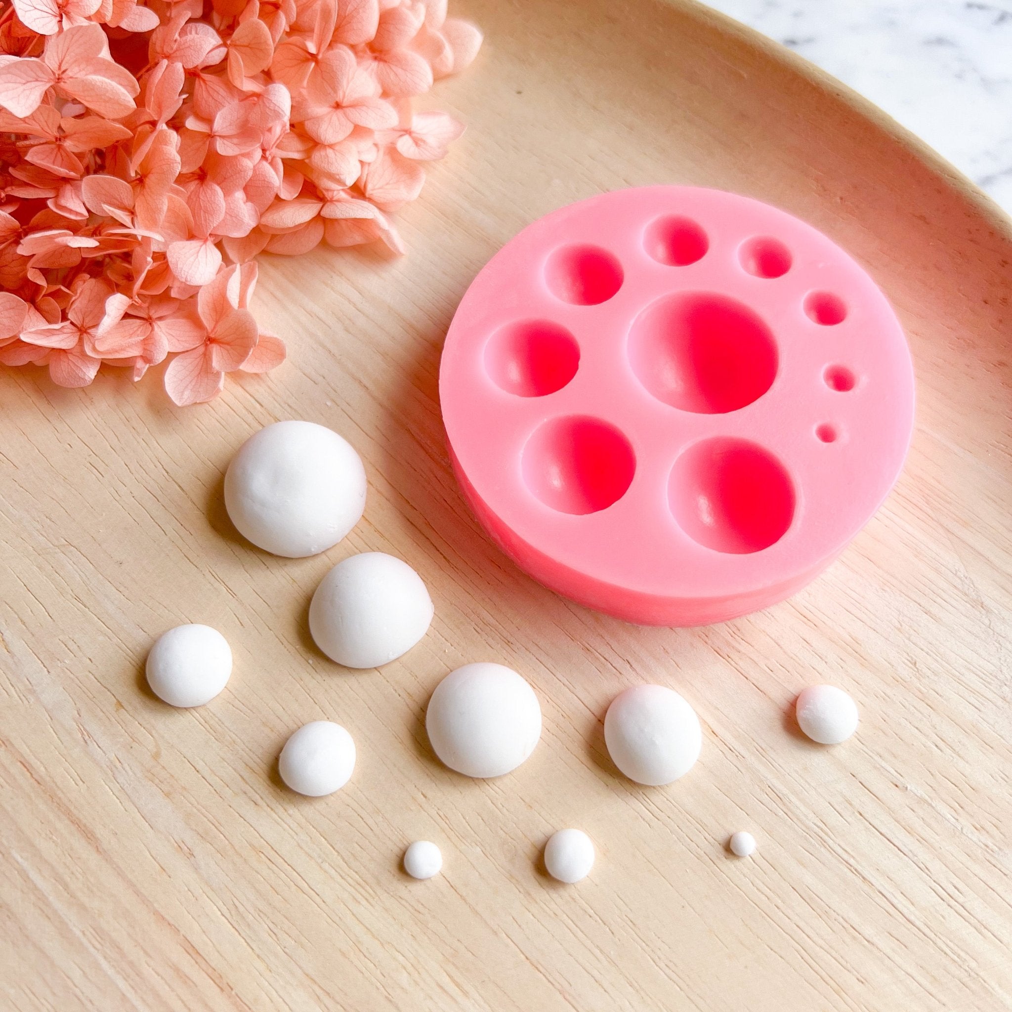 "Half Sphere" - Silicone Mould - Kit & Co.Mould