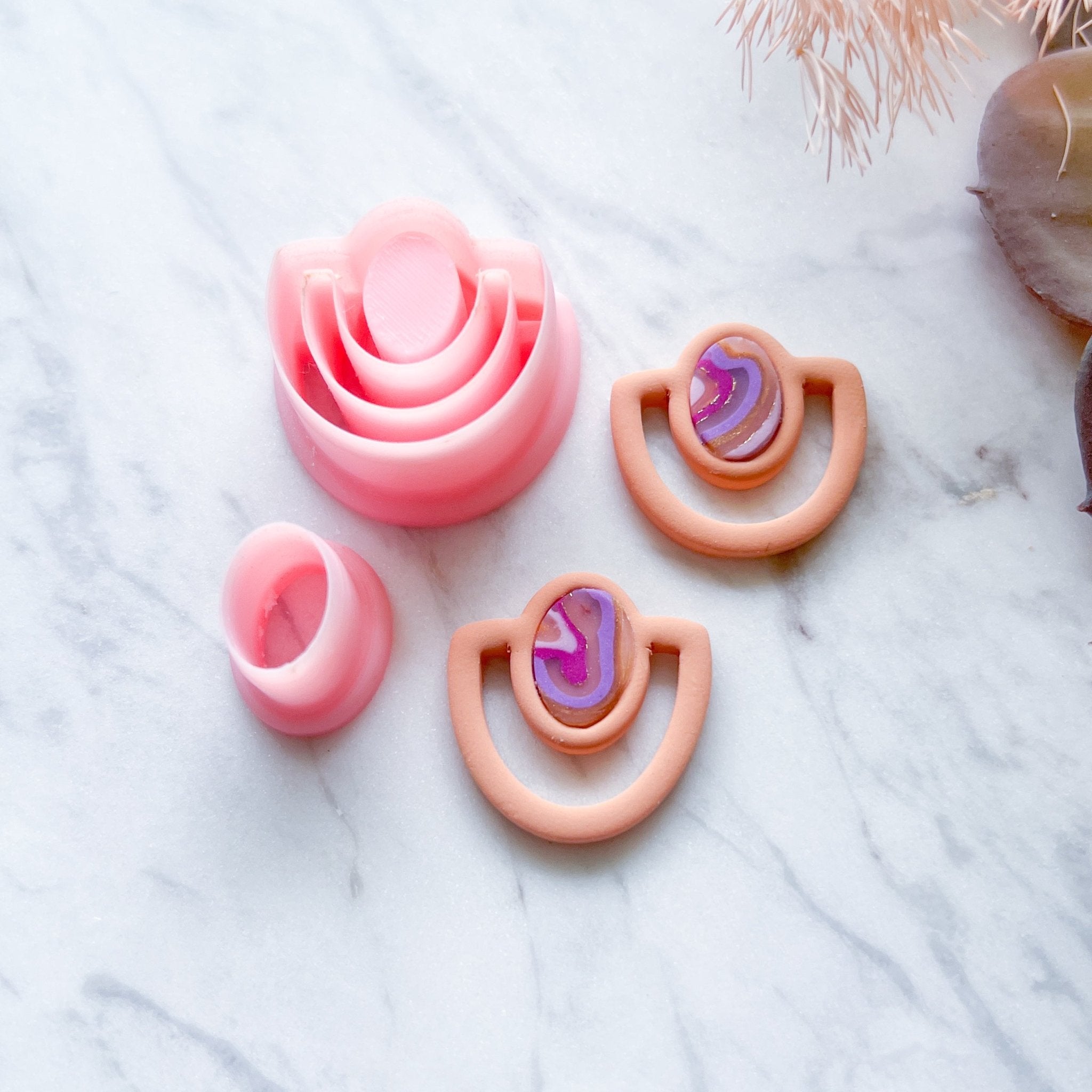 "Felicity" Clay Cutter Set (2pc) - Kit & Co.Cutter