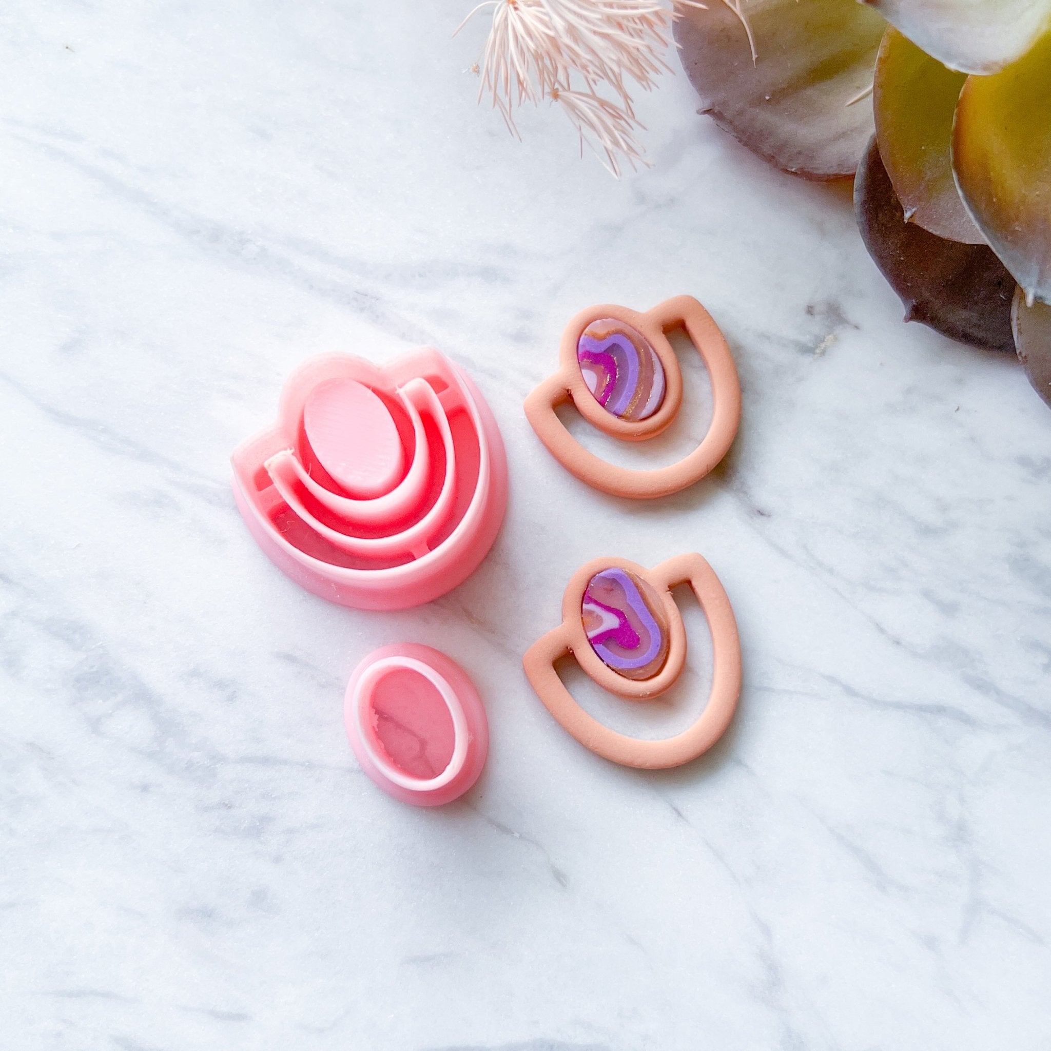 "Felicity" Clay Cutter Set (2pc) - Kit & Co.Cutter