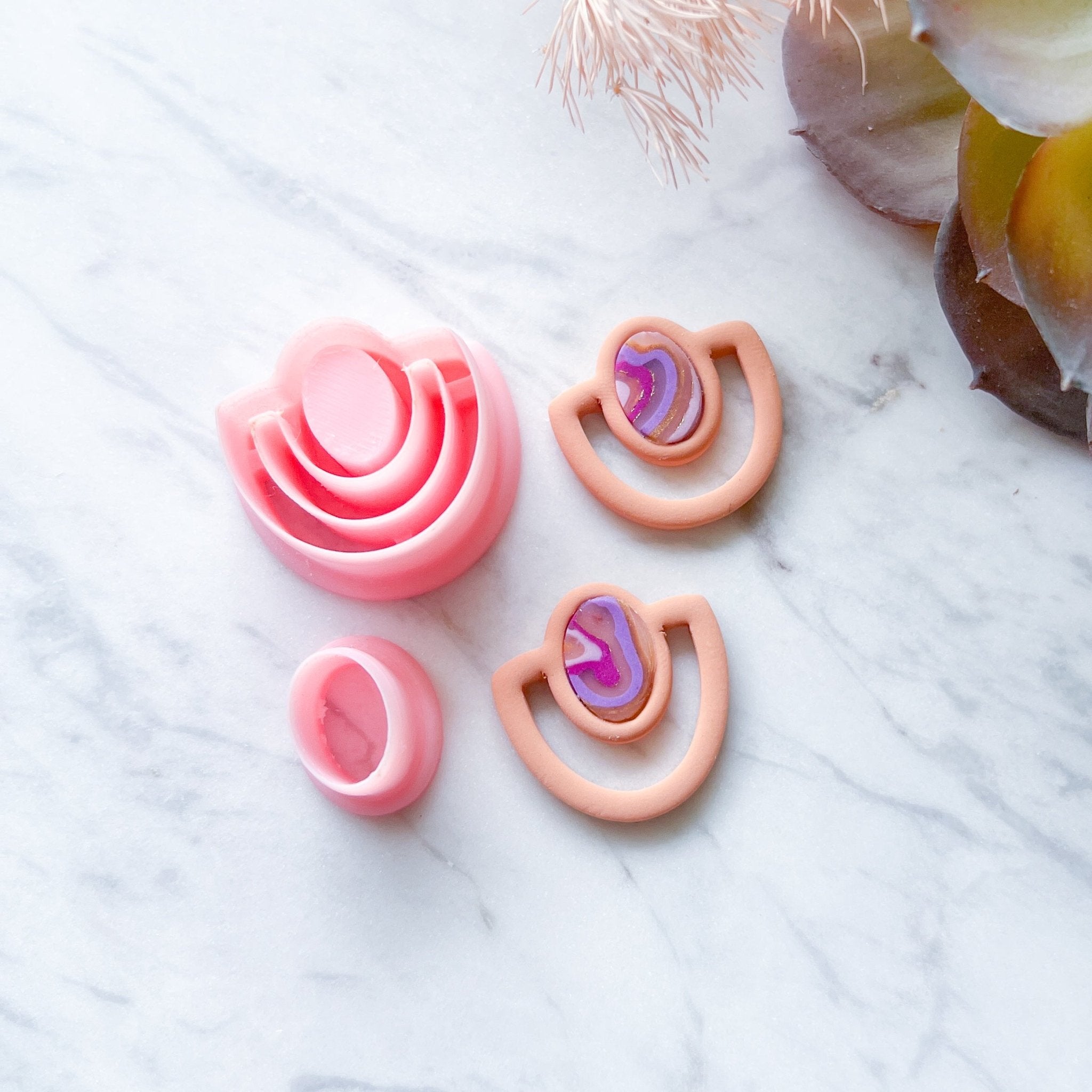 "Felicity" Clay Cutter Set (2pc) - Kit & Co.Cutter