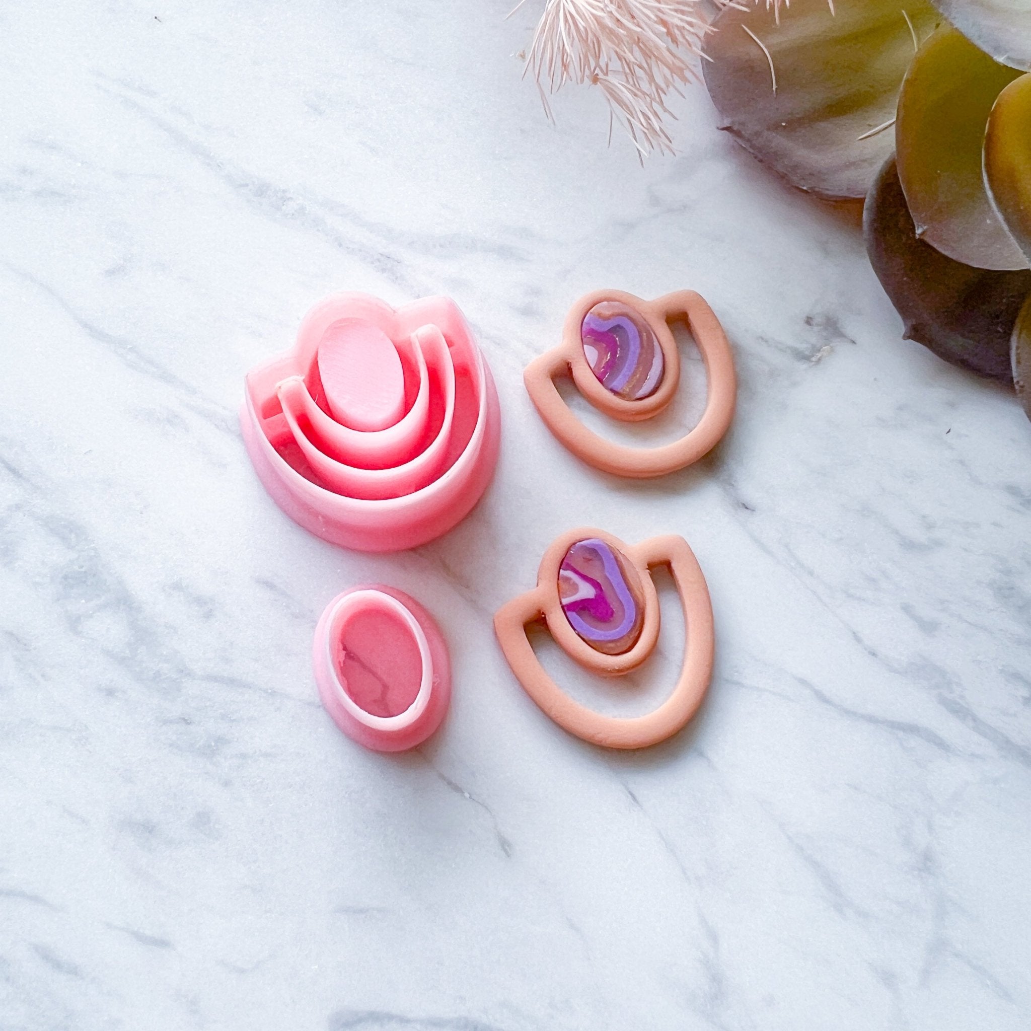 "Felicity" Clay Cutter Set (2pc) - Kit & Co.Cutter