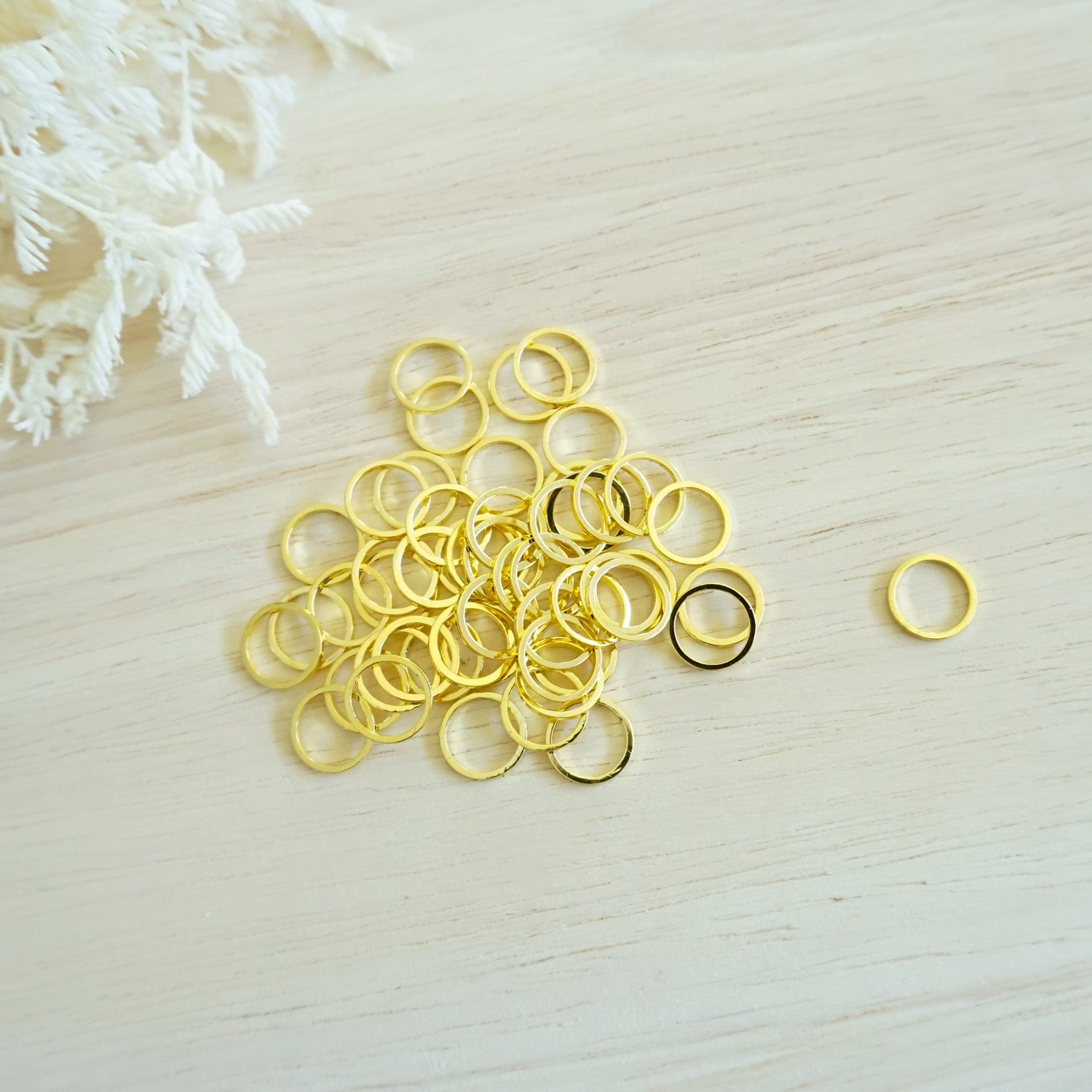 kitandco.com.au 10mm Circle Connector - 50 pcs