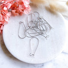 kitandco.com.au Cat Supplies Stainless Steel Kidney Hook - 50pcs