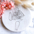 kitandco.com.au Cat Supplies Stainless Steel Kidney Hook - 50pcs