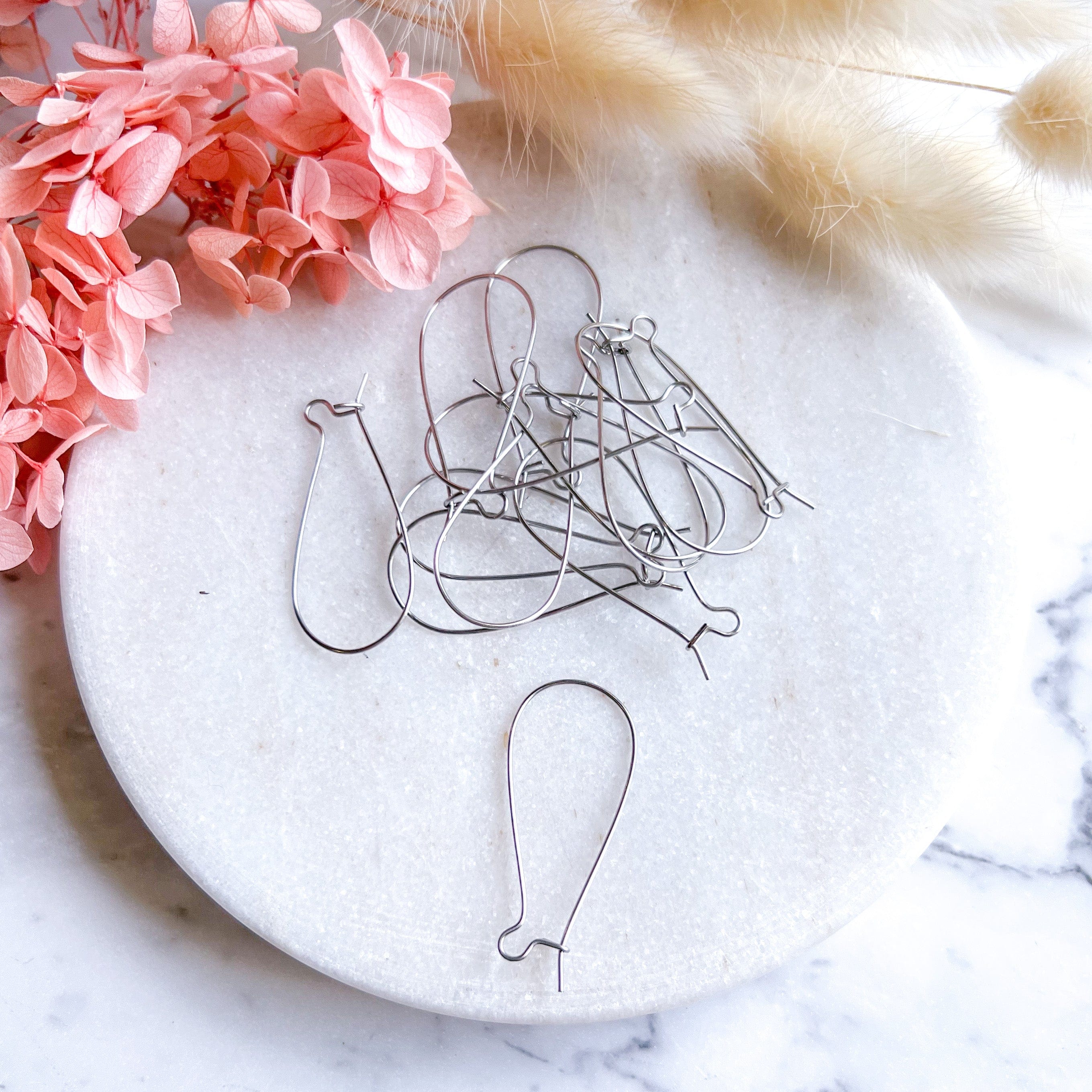 kitandco.com.au Cat Supplies Stainless Steel Kidney Hook - 50pcs