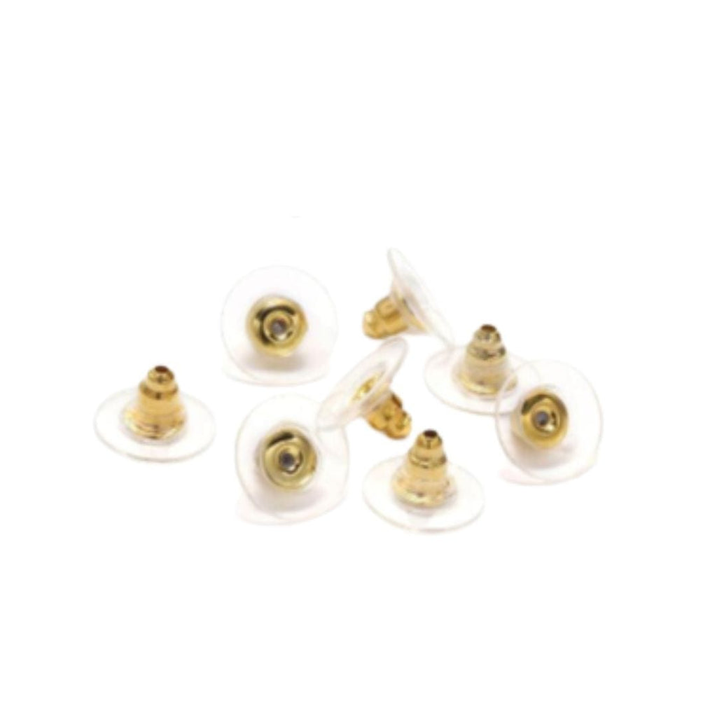 kitandco.com.au Comfort Earring Backs - 100 pcs Gold