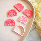 kitandco.com.au Cutter "Boho Rainbow" - Clay Cutter & Stamp